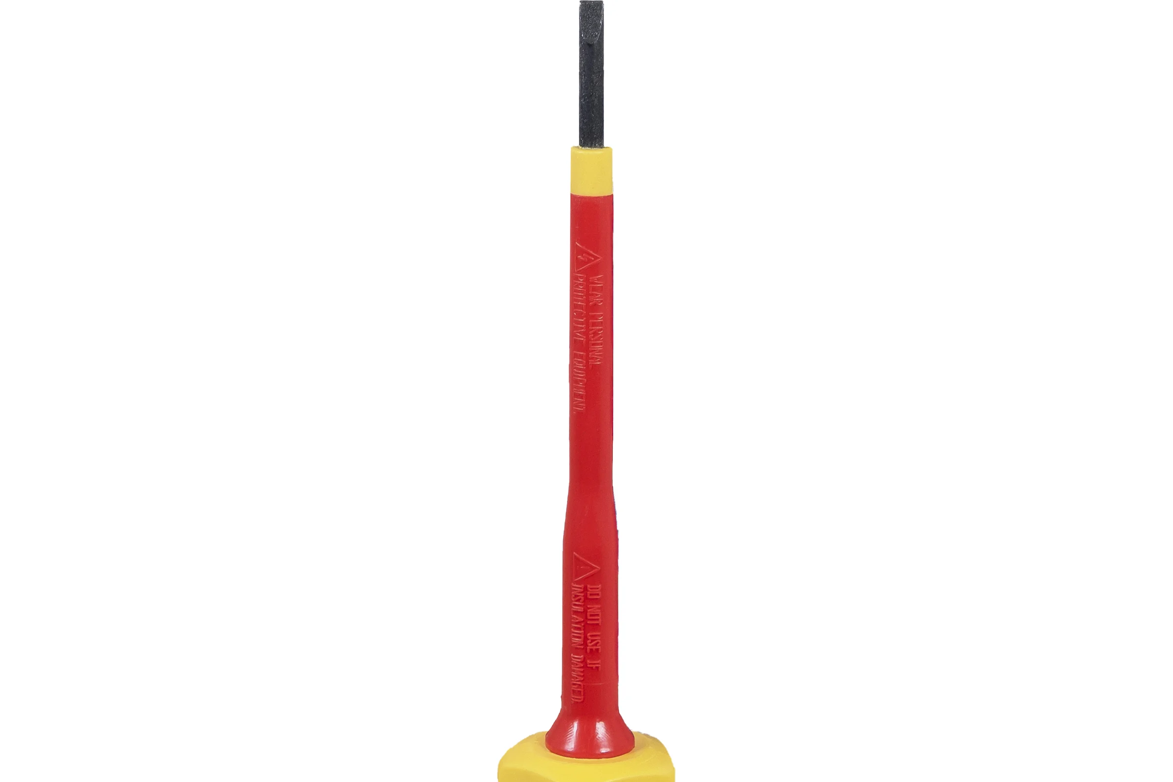 Шлицевая диэлектрическая отвертка NORGAU 2,5х75 мм, тип N171-2,5x75 067062225