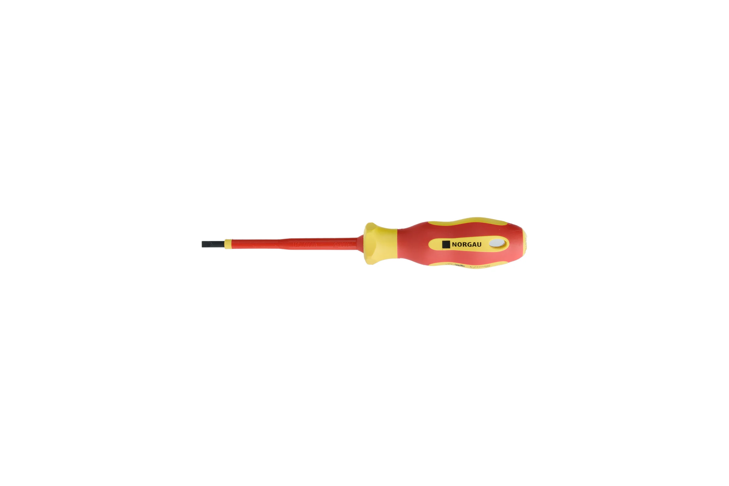 Шлицевая диэлектрическая отвертка NORGAU 4x100 мм, тип N171-4x100 067062240