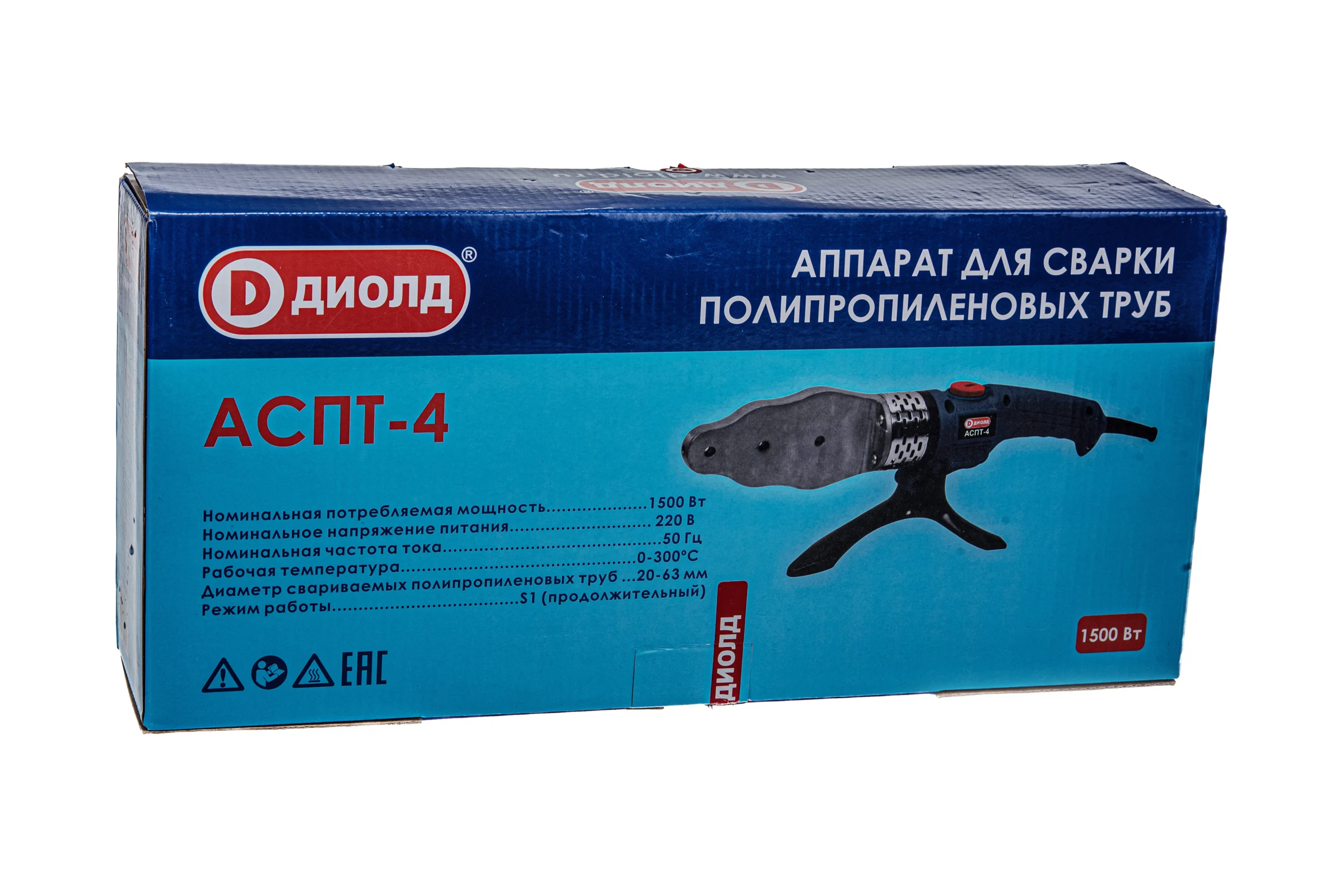 Аппарат для сварки полипропиленовых труб ДИОЛД АСПТ-4 10150040