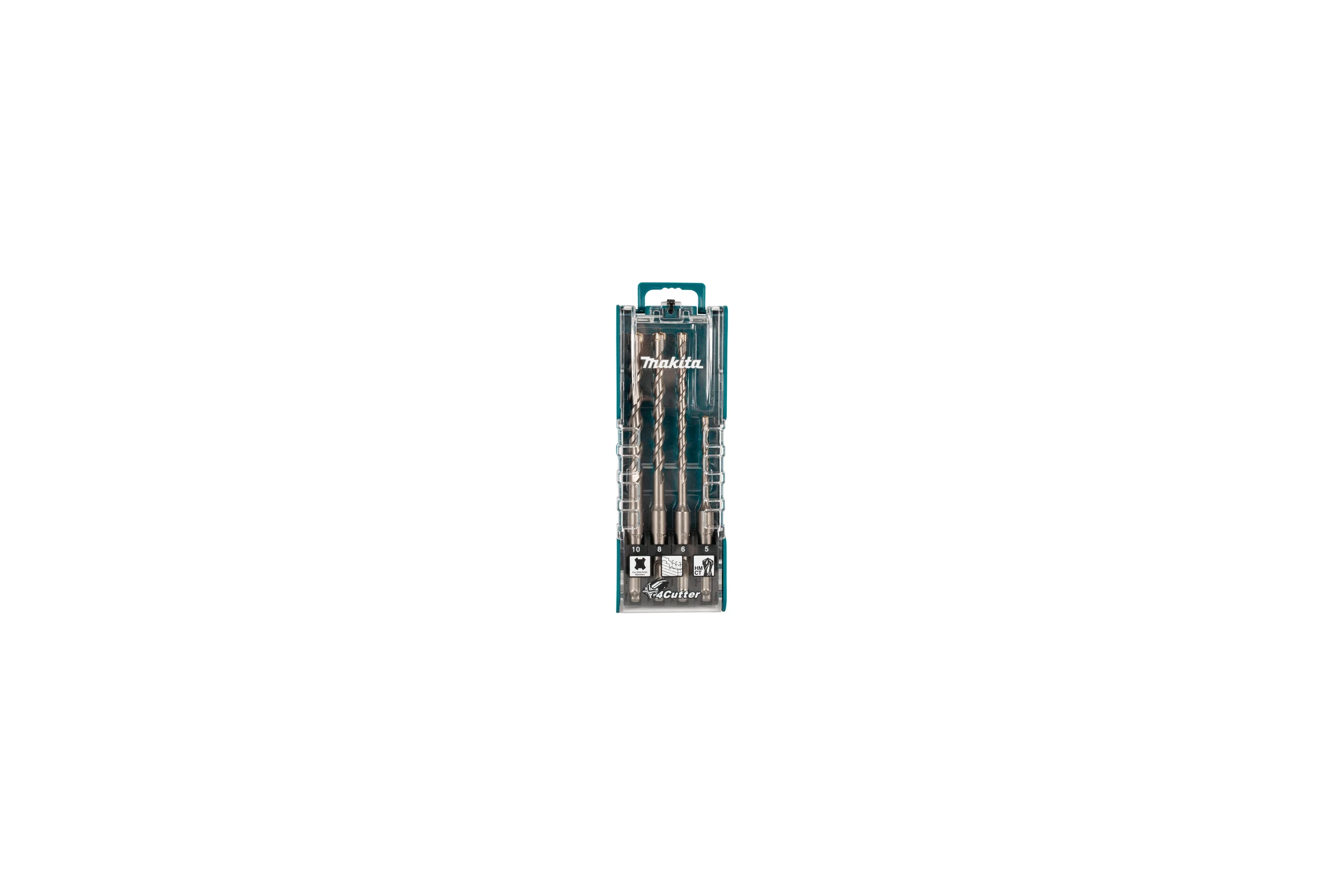 Набор буров 4Cutter (4 шт.; 5, 6, 8, 10 мм; SDS-plus) Makita E-14249