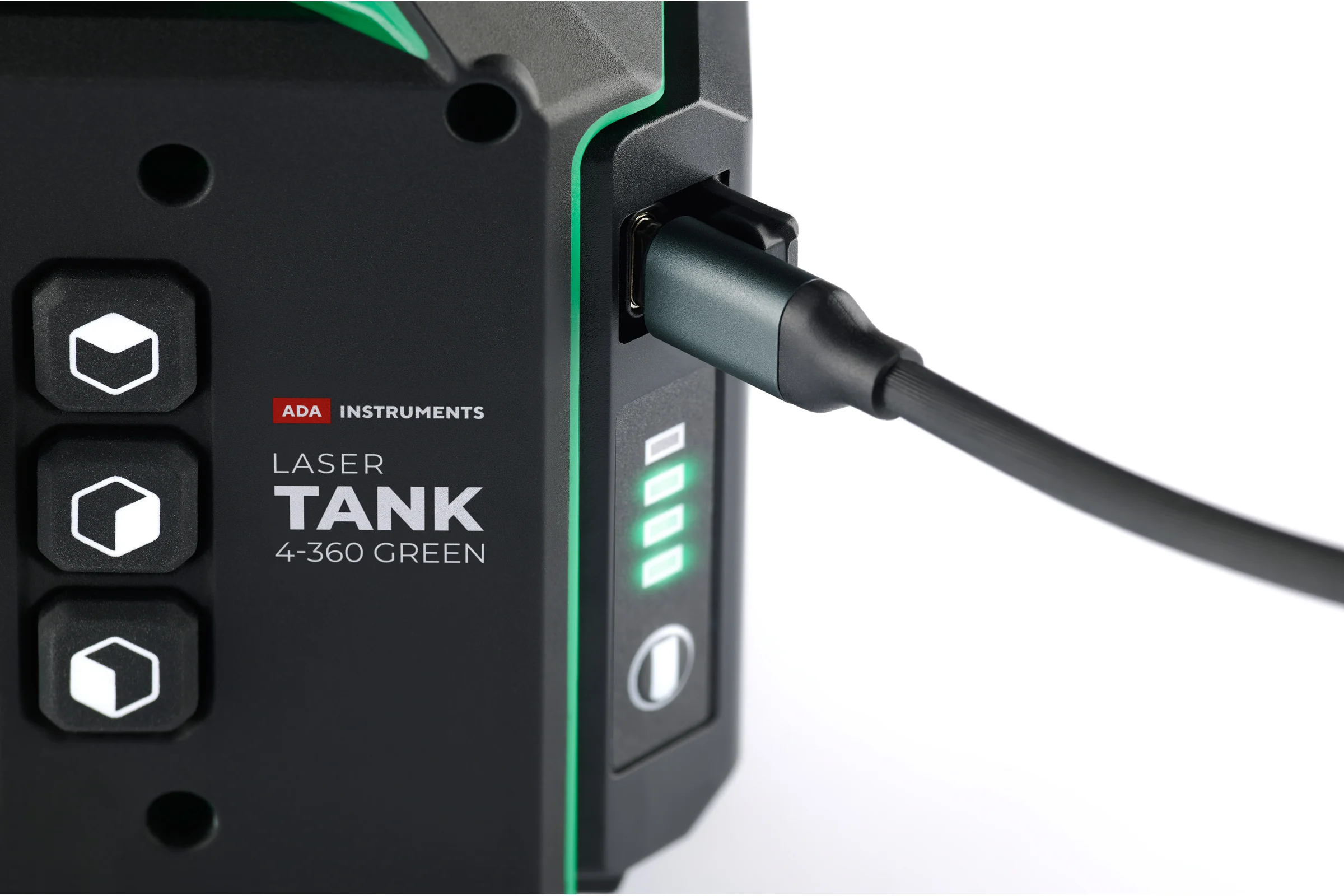 Профессиональный лазерный уровень ADA LaserTANK 4-360 GREEN basic edition А00631