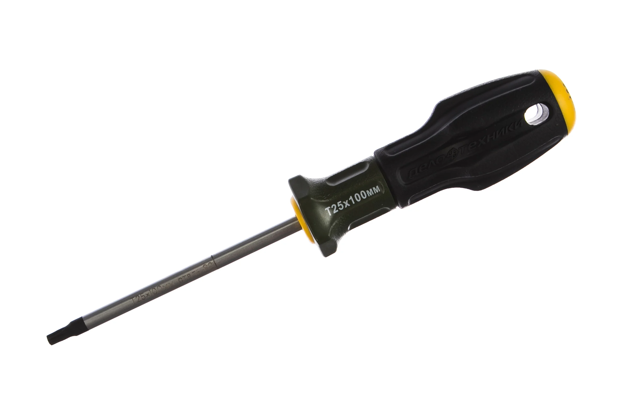 Отвертка Дело Техники TORX с отверстием T25×100мм 726025