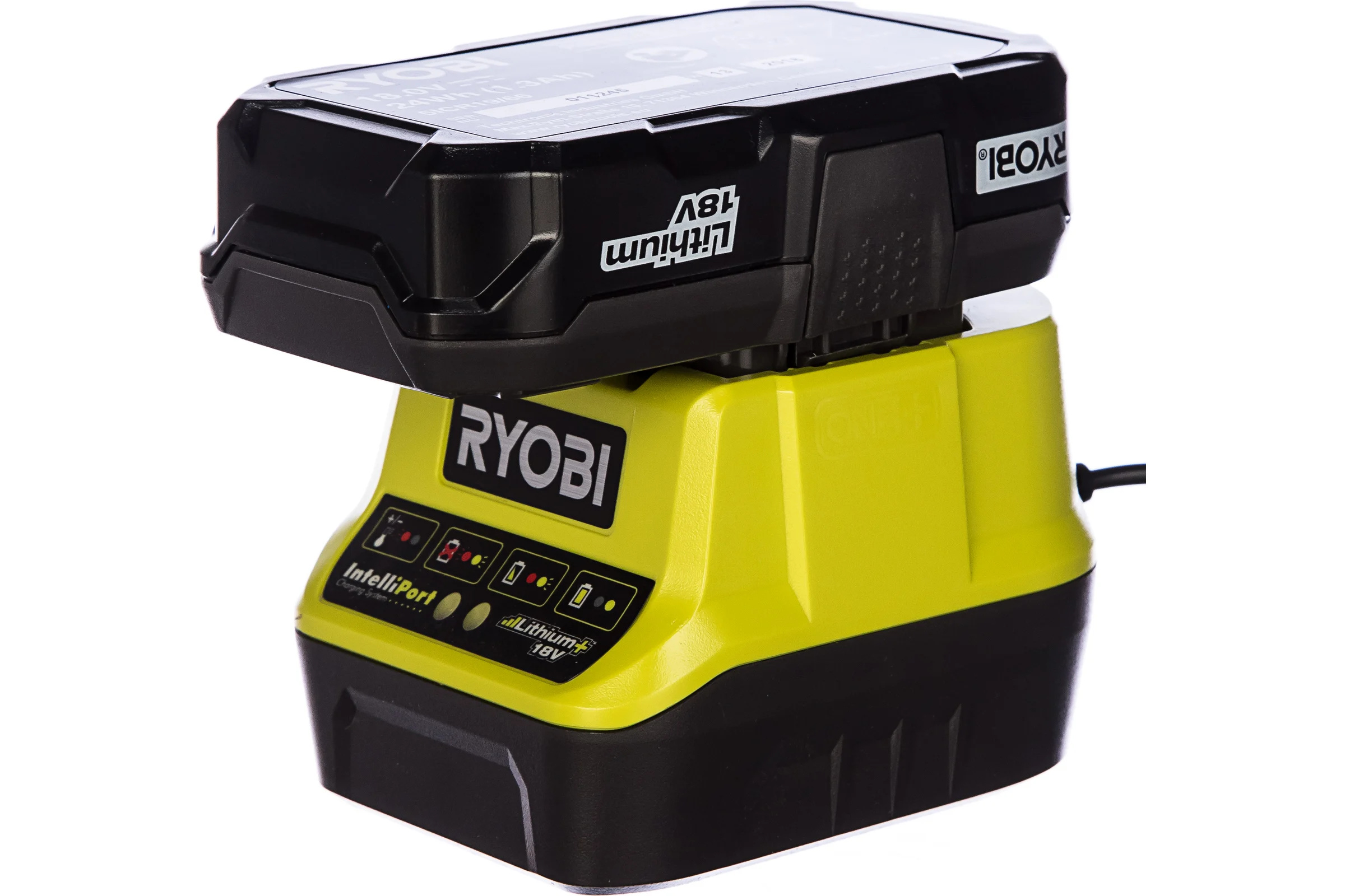 Набор Ryobi ONE+ RC18120-113 5133003354 аккумулятор (18 В; 1.3 А*ч; Li-Ion) и зарядное устройство RC18120