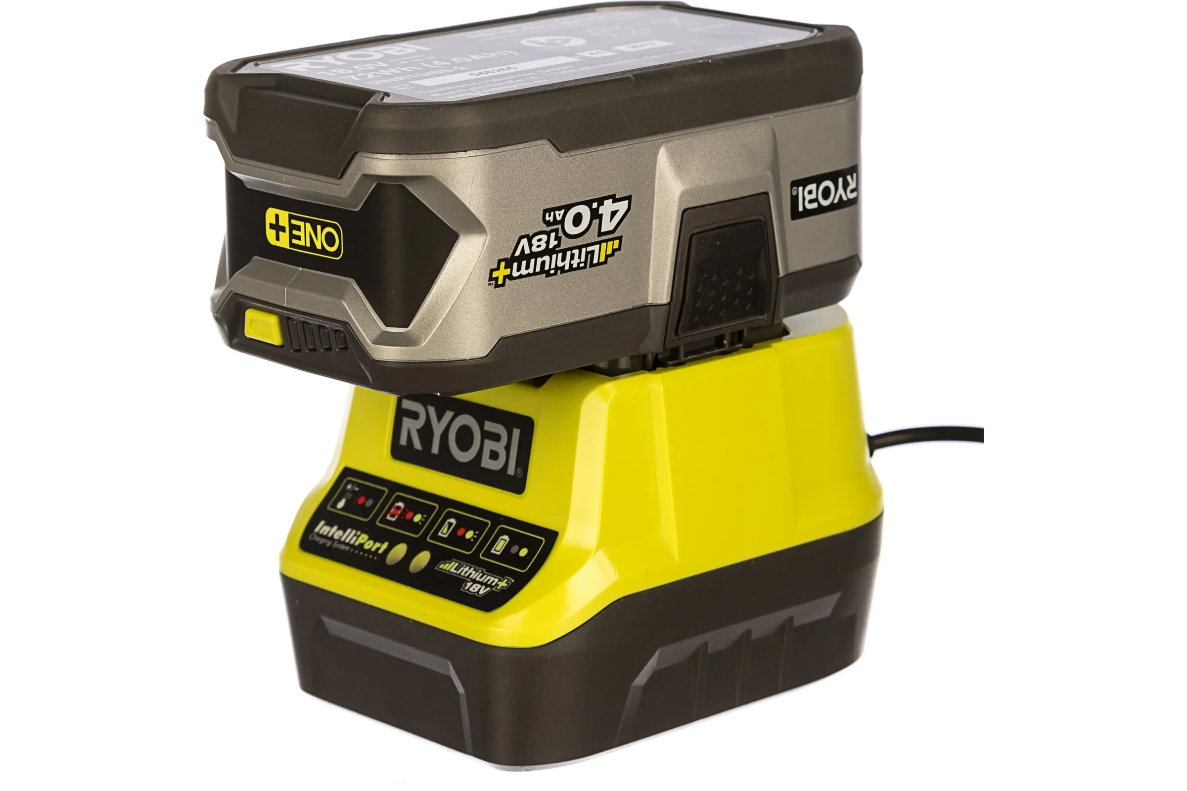 Набор Ryobi ONE+ RC18120-140 5133003360 аккумулятор (18 В; 4.0 A*ч; Li-Ion) и зарядное устройство RC18120