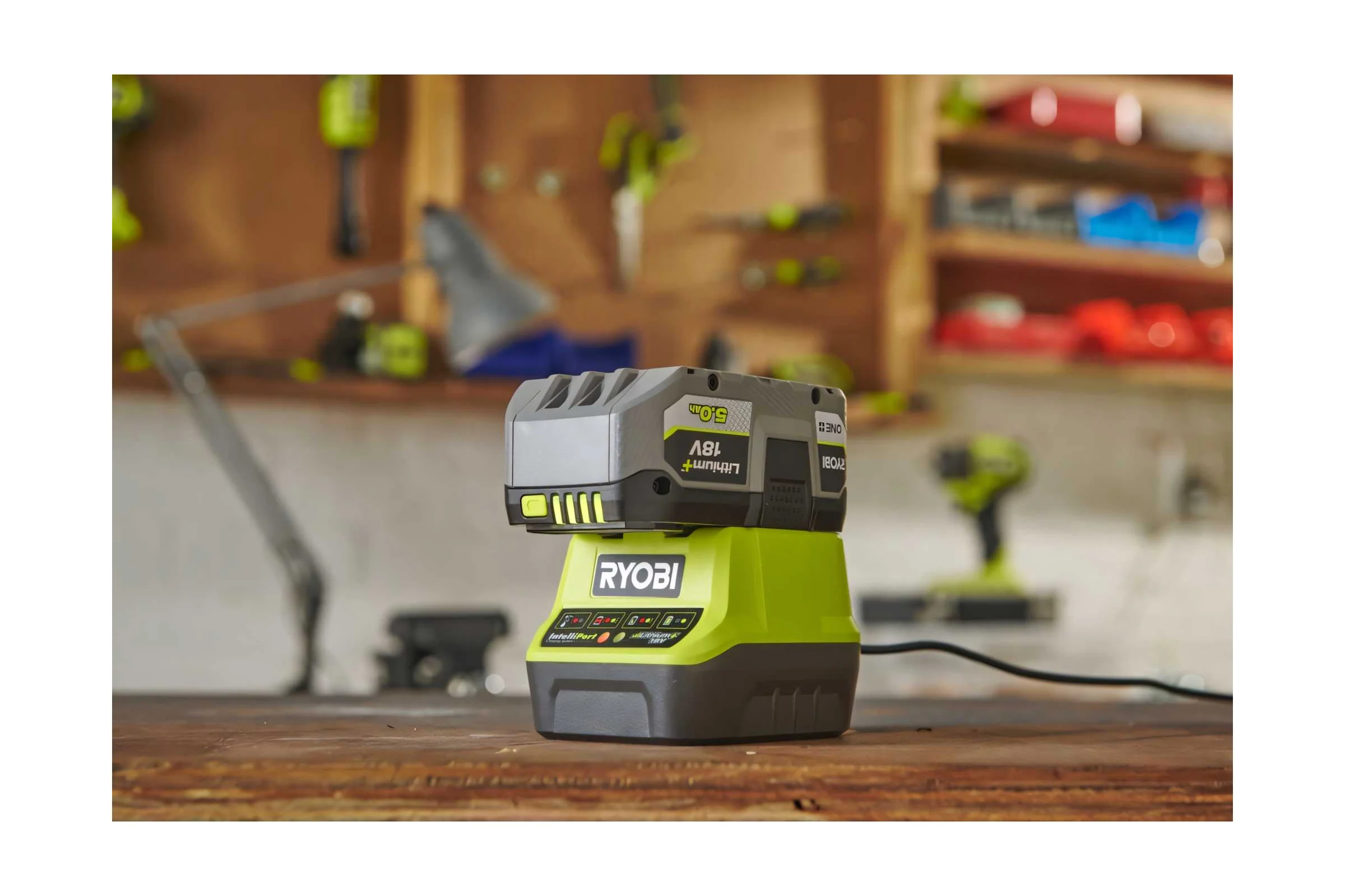 Набор Ryobi ONE+ RC18120-150 5133003366 аккумулятор (18 В; 5.0 А*ч; Li-Ion) и зарядное устройство RC18120
