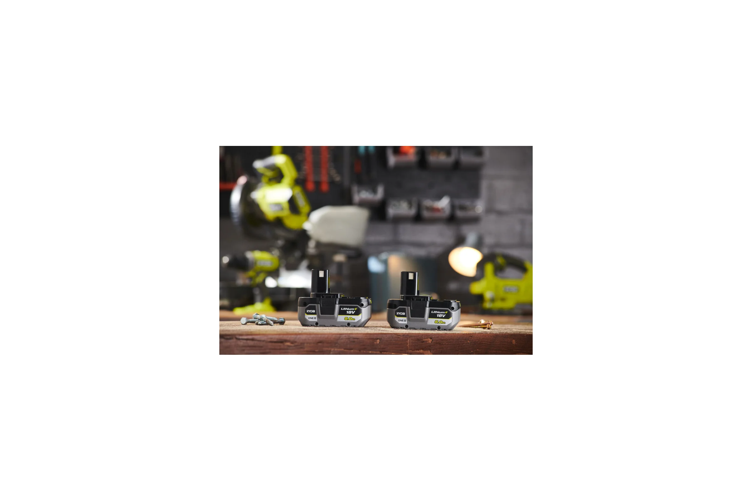 Набор Ryobi ONE+ RC18120-250 5133003364 аккумулятор (18 В; 5.0 А*ч; Li-Ion) 2 шт. и зарядное устройство RC18120