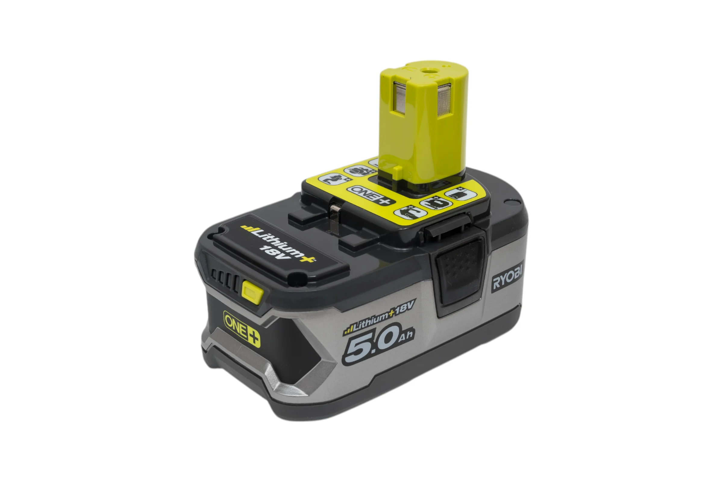 Набор Ryobi ONE+ RC18120-250 5133003364 аккумулятор (18 В; 5.0 А*ч; Li-Ion) 2 шт. и зарядное устройство RC18120