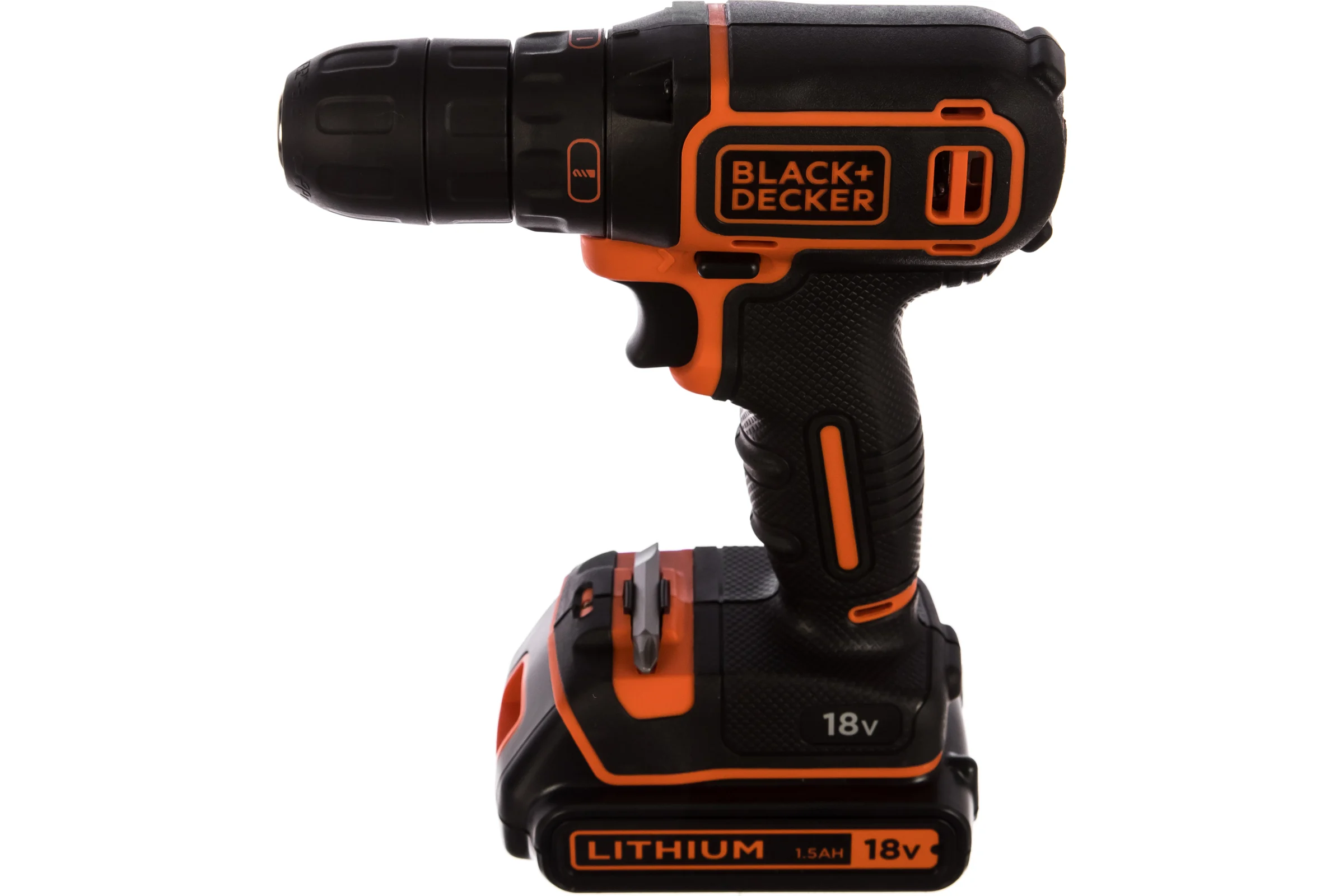 Аккумуляторная дрель-шуруповерт Black+Decker BDCDC18KB