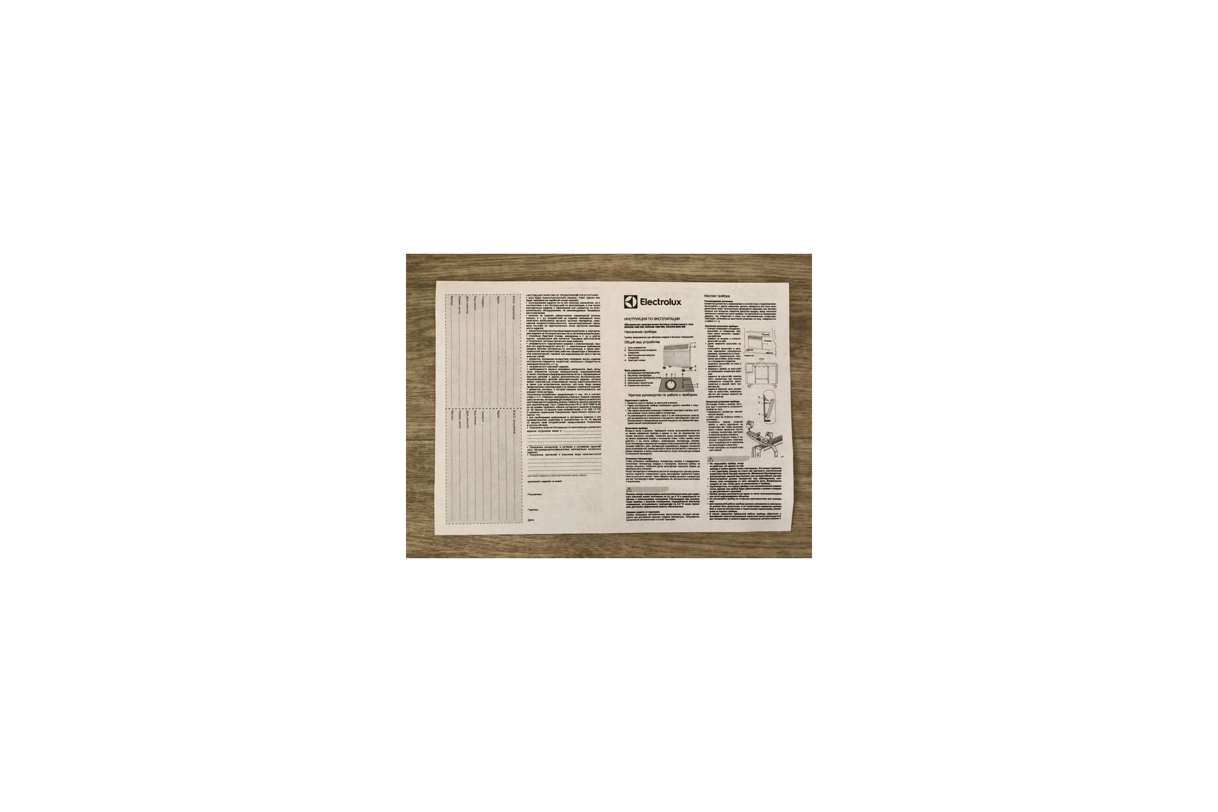 Электрический конвектор Electrolux ECH/AS-1500 MR НС-1120234