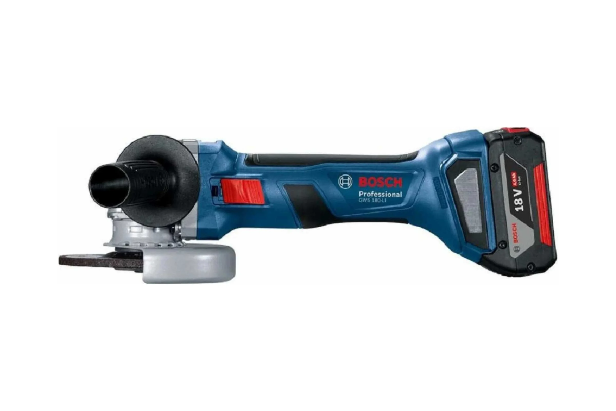 Аккумуляторная УШМ Bosch GWS 180-LI + батареи + ЗУ 06019H9081