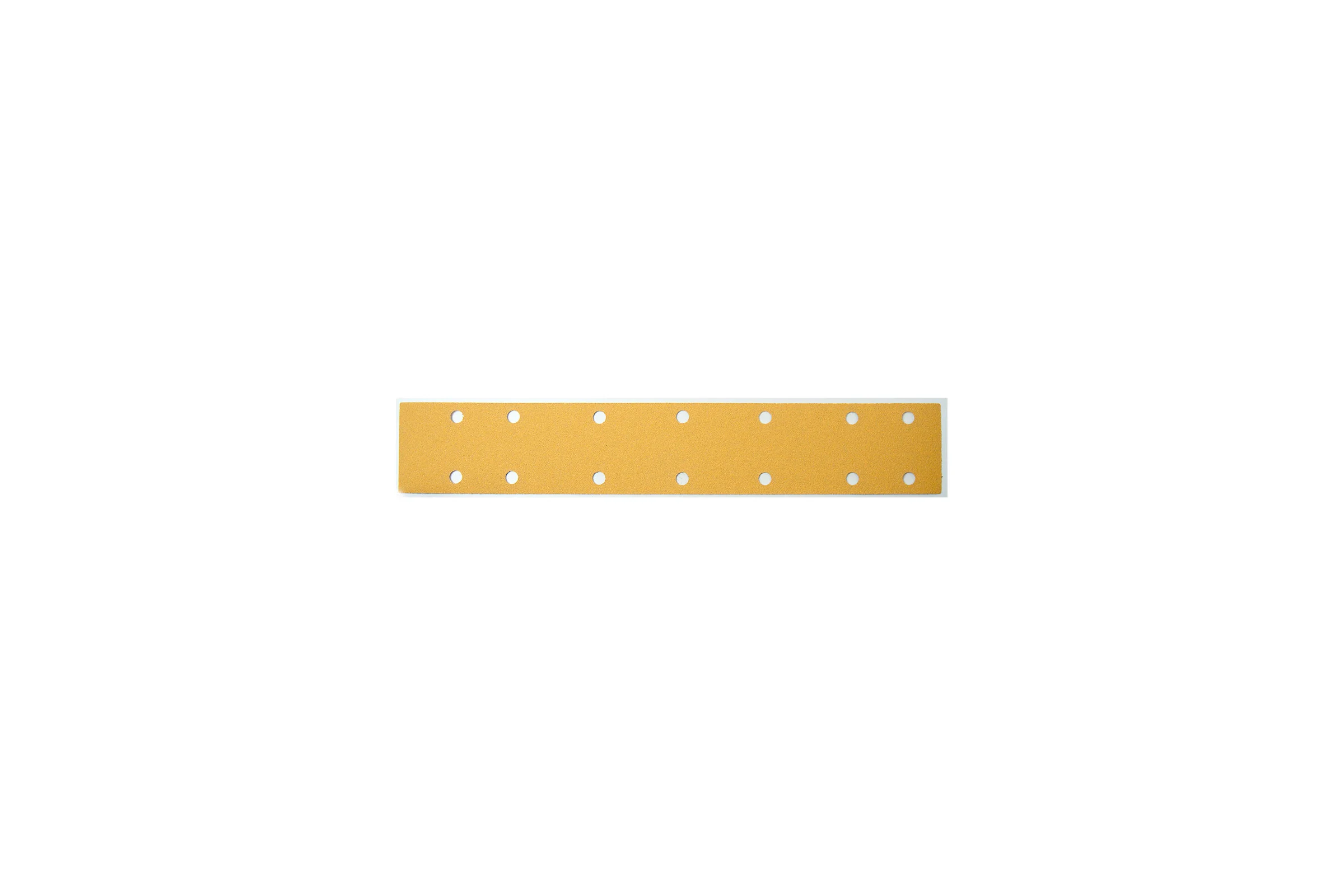 Полоски шлифовальные на бумажной основе 58 GOLD ALO 14 отверстий, 70x420 мм, Р120, 50 шт SANDWOX 58.70.42.120.14