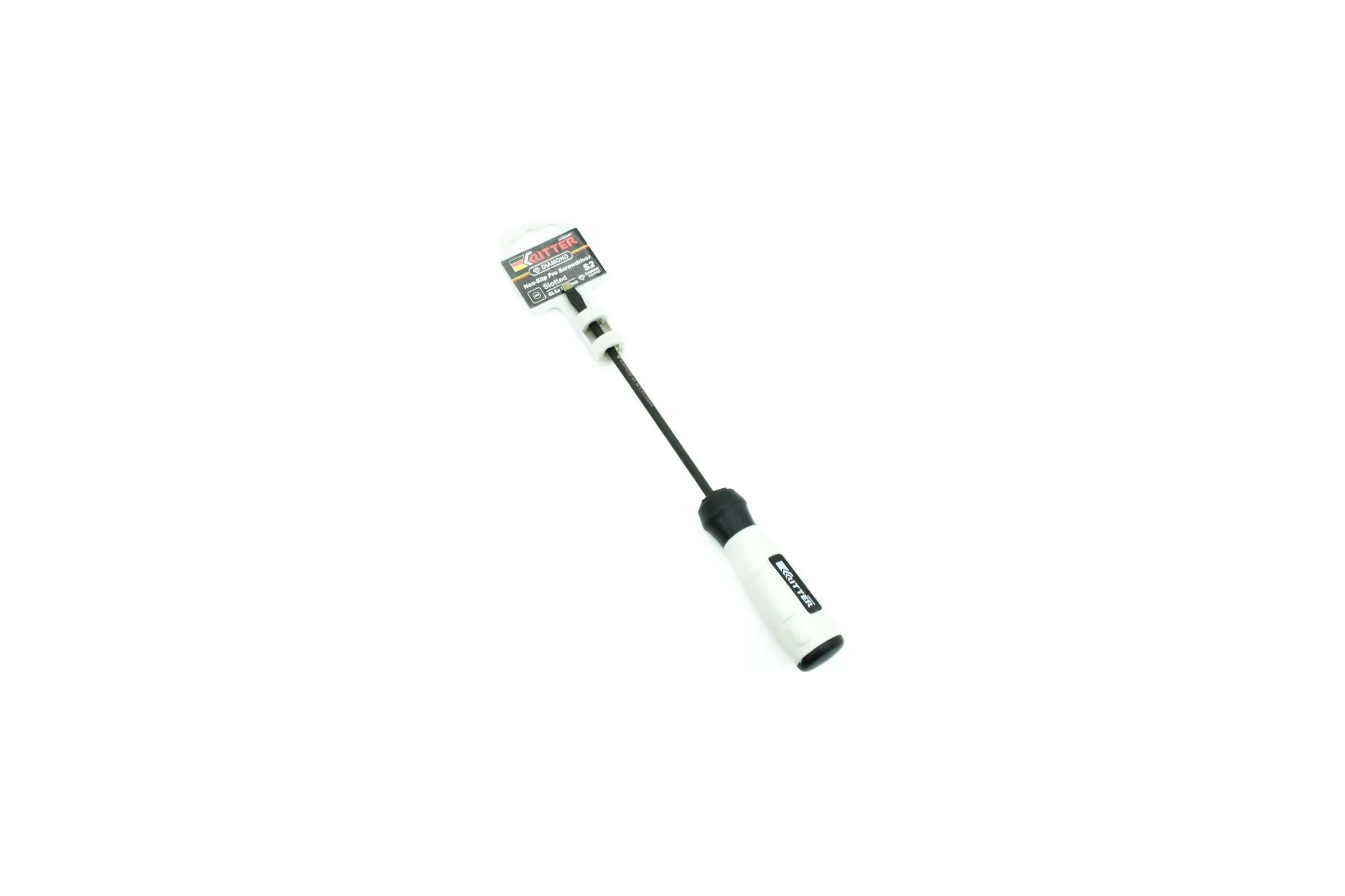 Отвёртка RITTER Diamond SL5x150 мм, магнитная, алмазное покрытие, сталь S2, двухкомпонентная рукоятка HT20125150