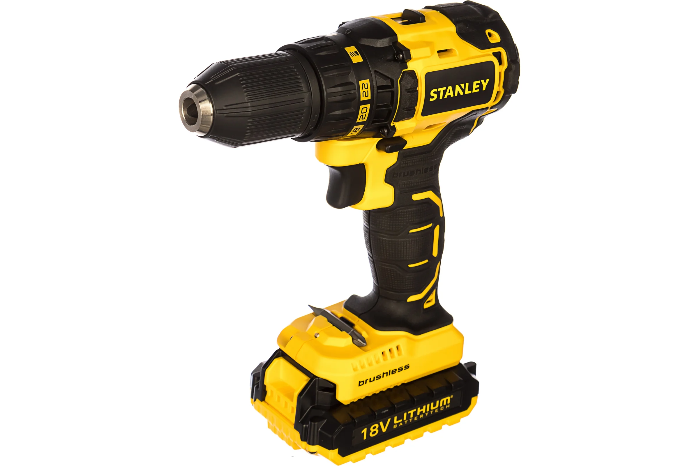 Бесщеточная дрель-шуруповерт Stanley SBD20S2K