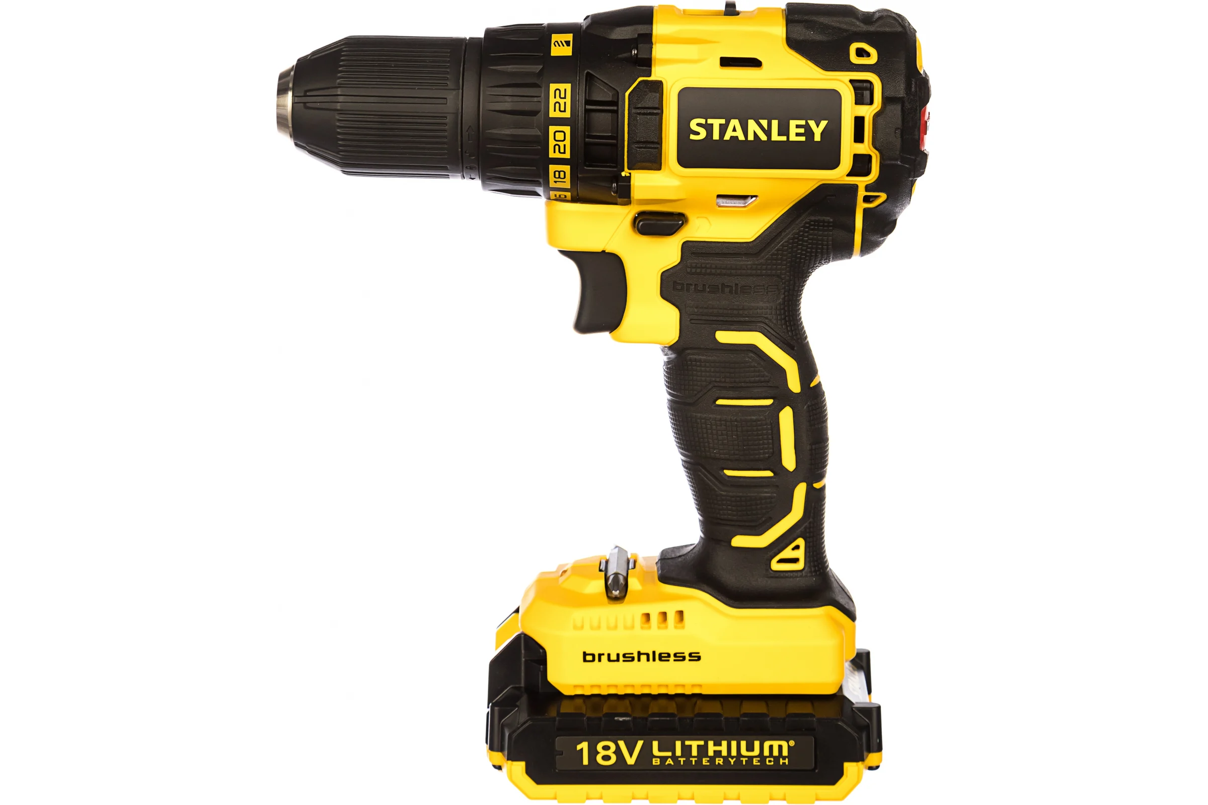 Бесщеточная дрель-шуруповерт Stanley SBD20S2K