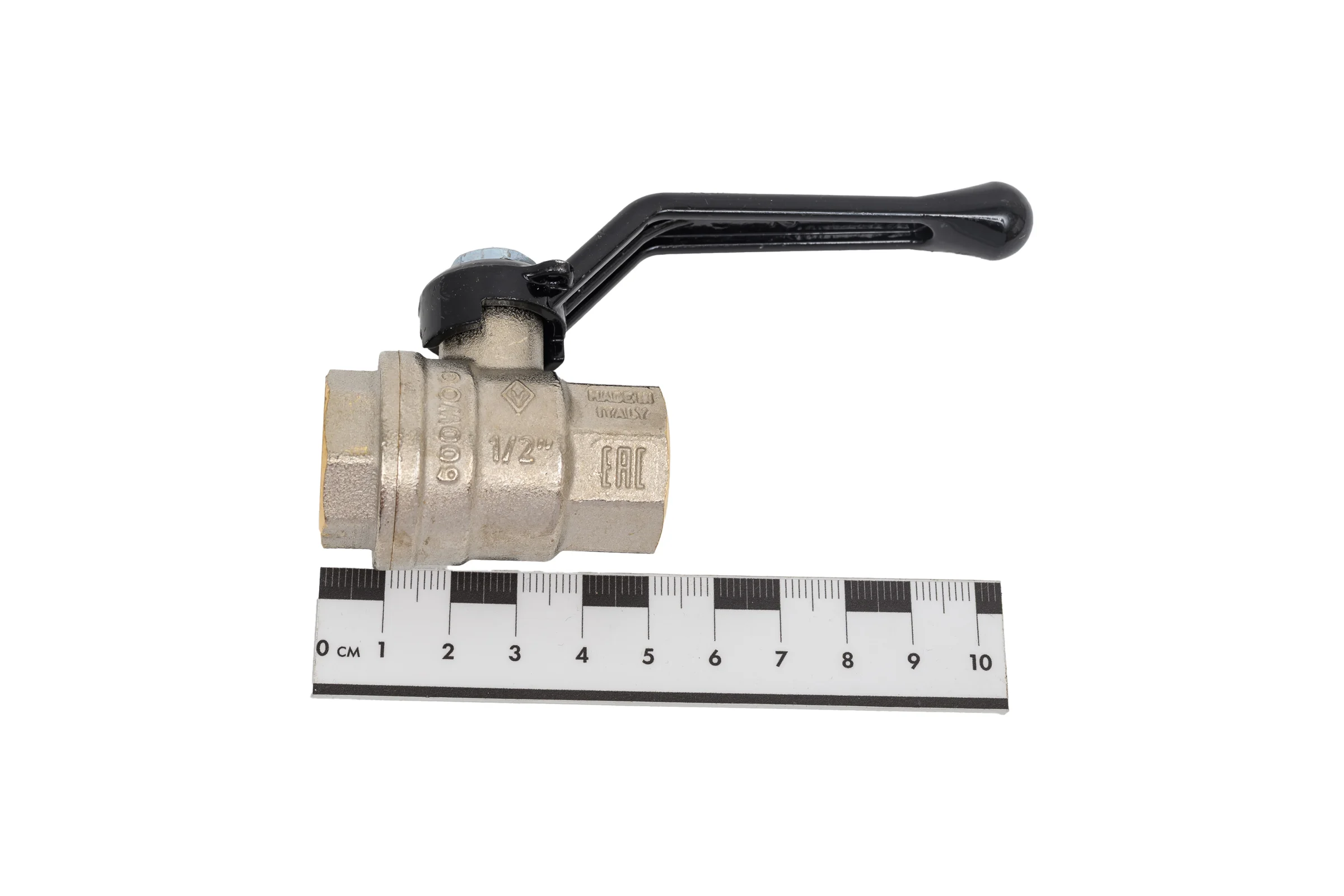Шаровый кран Bugatti OREGON 1/2" в/в ручка артикул 3000163 ИС.081010 03000163