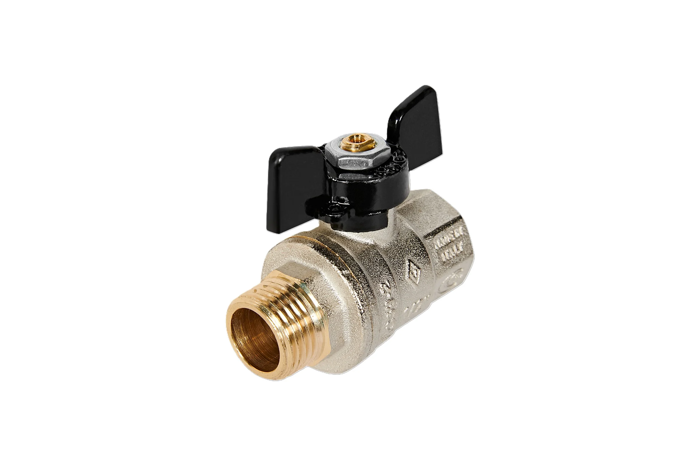 Шаровой кран Bugatti OREGON 1/2" в/н бант 3070060 ИС.081014
