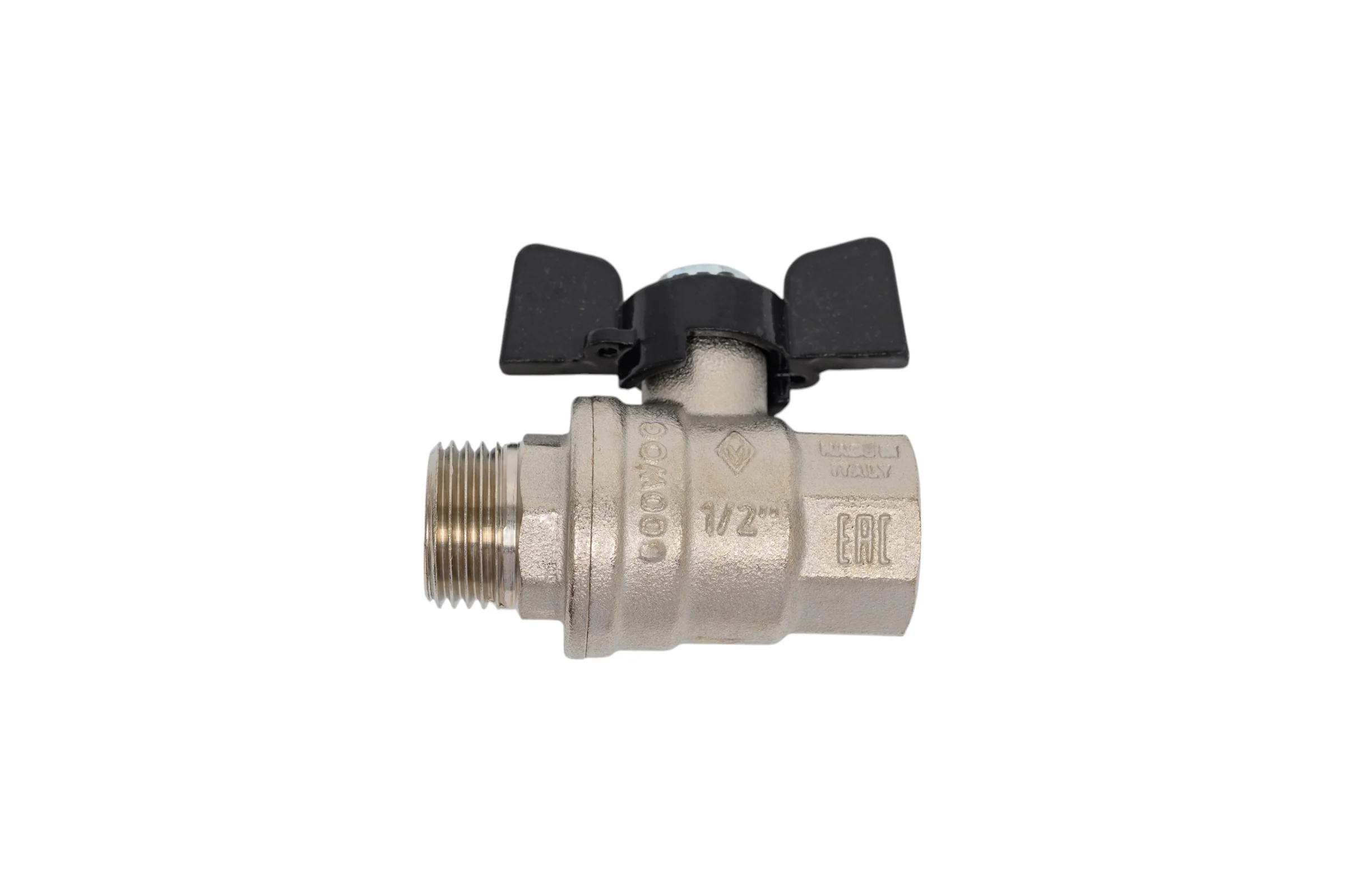 Шаровой кран Bugatti OREGON 1/2" в/н бант 3070060 ИС.081014