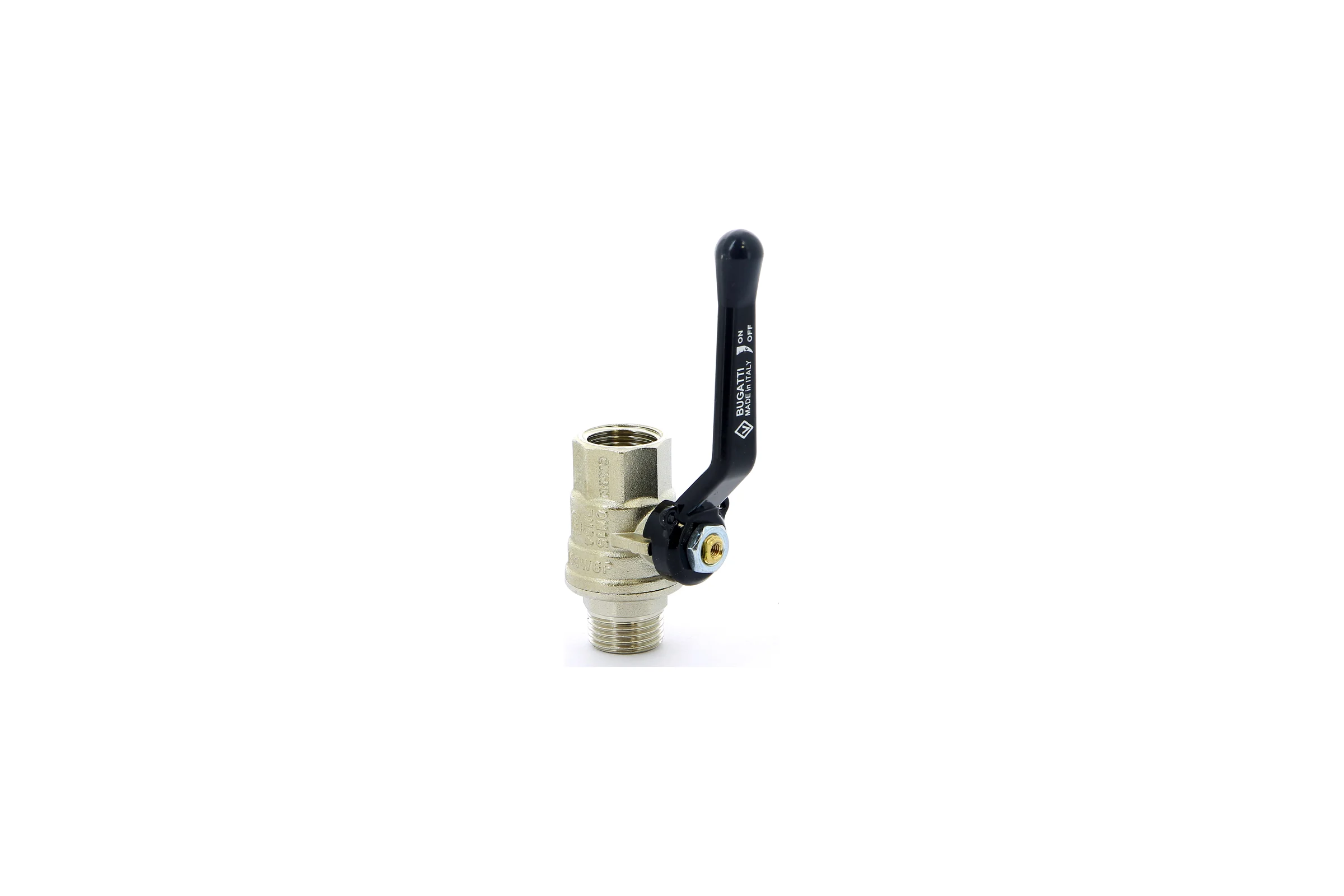 Шаровый кран Bugatti OREGON 1/2" в/н ручка артикул 3050062 ИС.081011 03050062