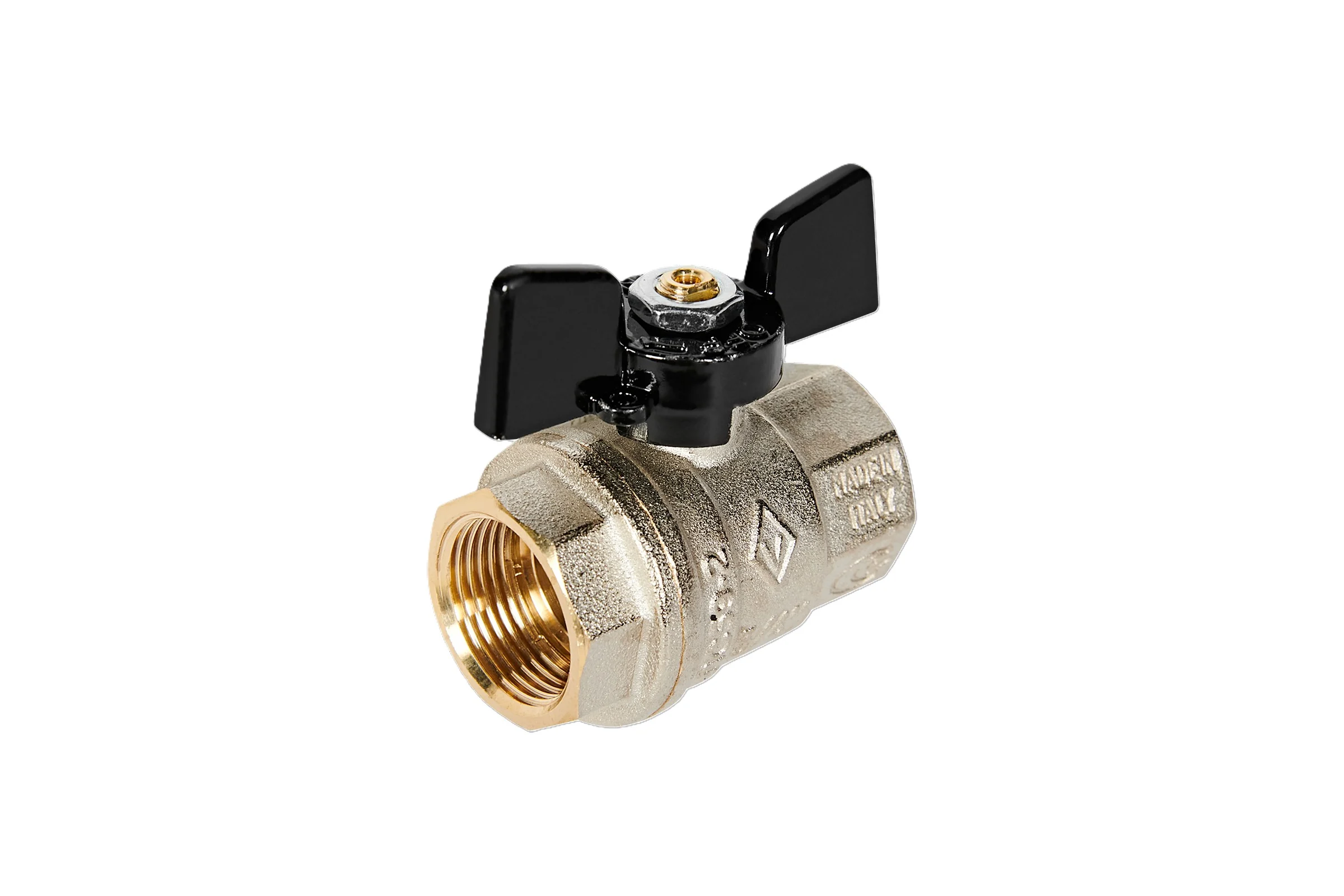 Шаровый кран Bugatti OREGON 3/4" в/в бант артикул 3020067 ИС.081013 03020067