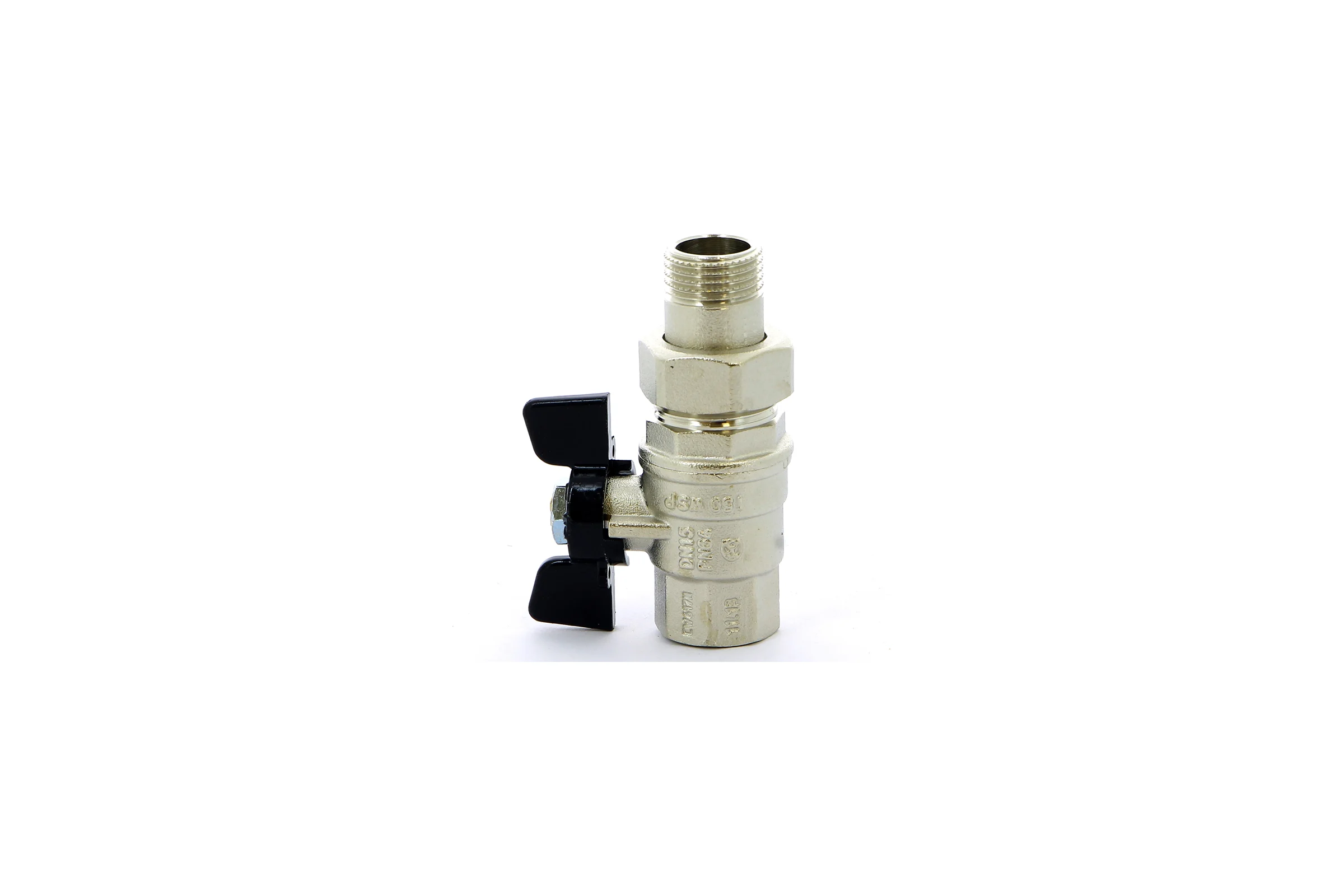 Шаровый кран с полусгоном Bugatti OREGON 1/2" в/н бант артикул 3220027 ИС.081016