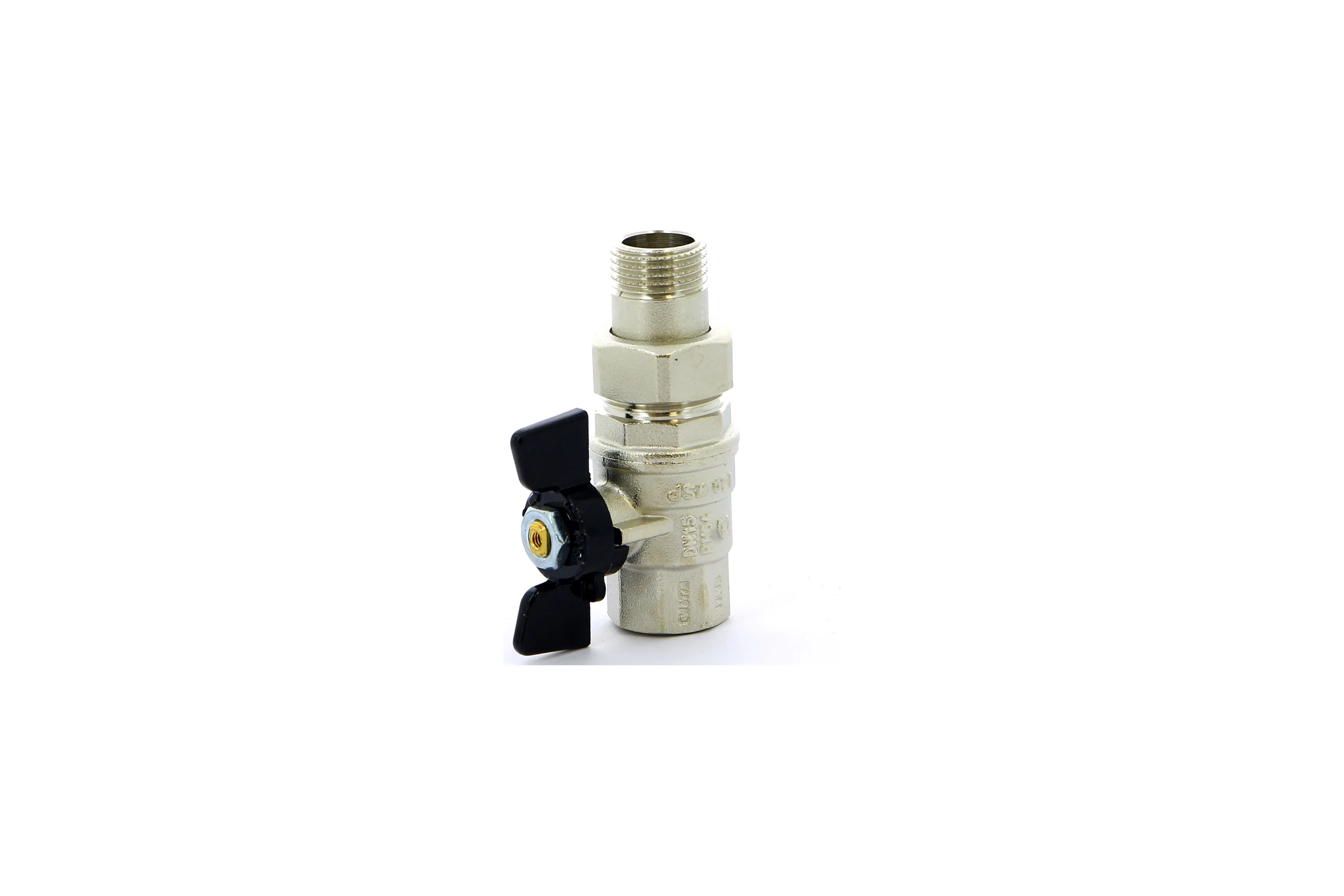 Шаровый кран с полусгоном Bugatti OREGON 1/2" в/н бант артикул 3220027 ИС.081016