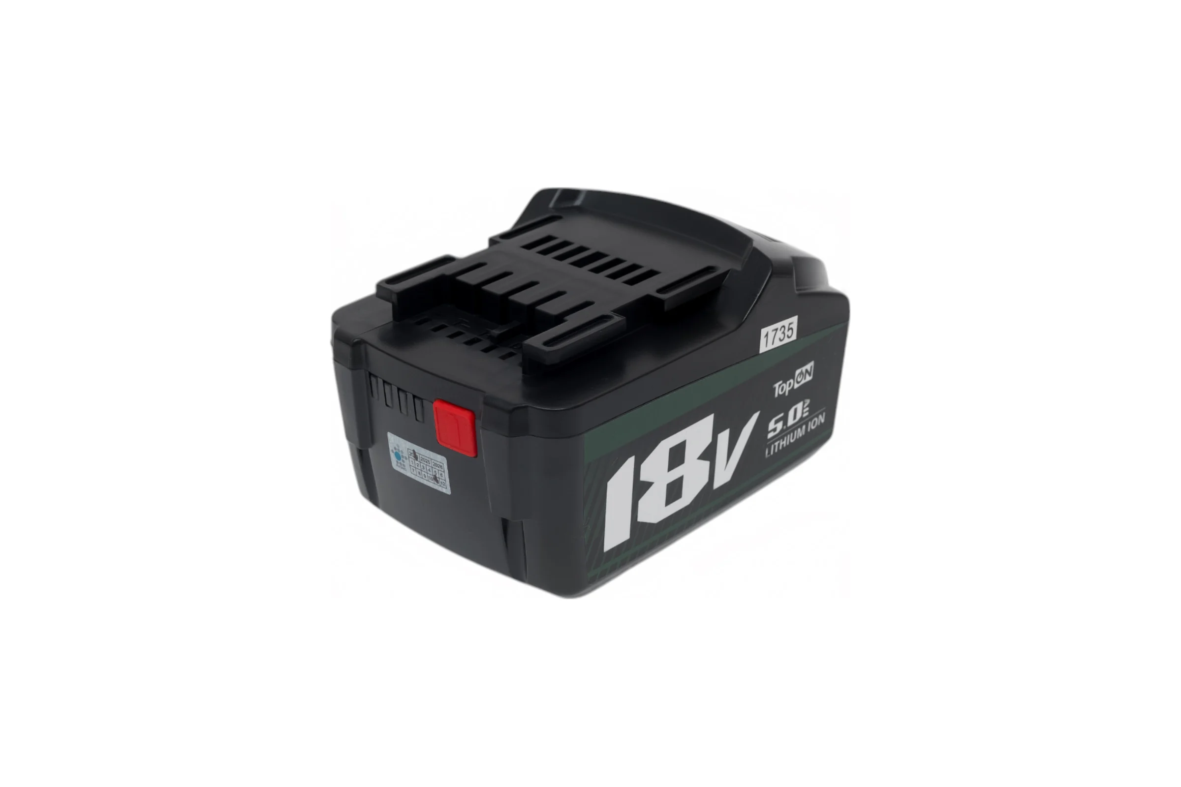 Аккумулятор для METABO 18V 5.0AH (LI-ION) PN: 625592000 TopOn TOP-PTGD-MET-18-5.0