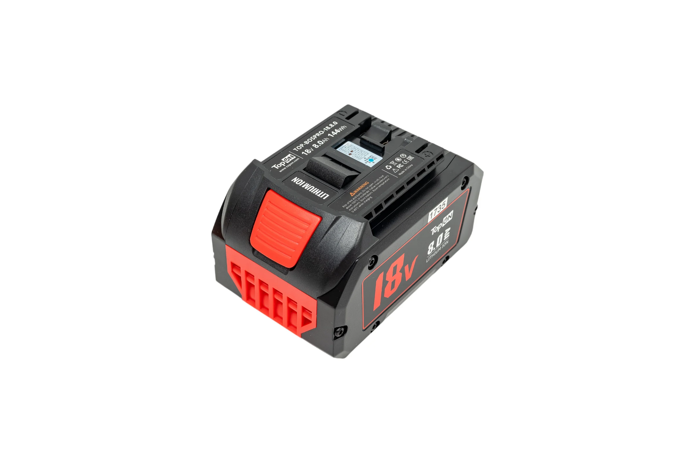 Аккумулятор для BOSCH PROCORE 18V 8.0AH (LI-ION) TopOn TOP-BOSPRO-18.8.0