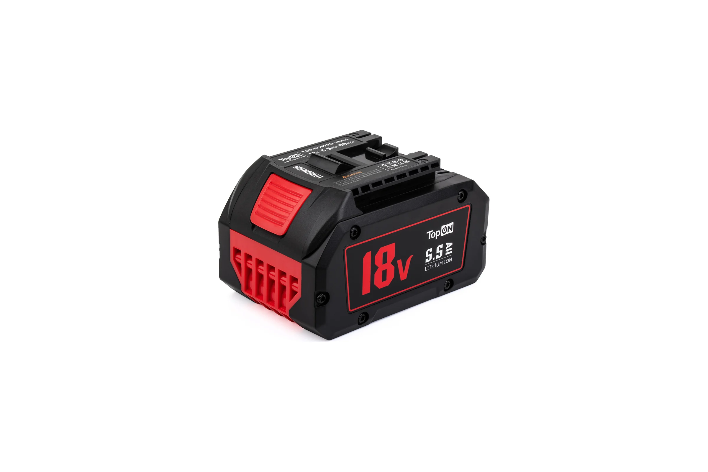 Аккумулятор для BOSCH PROCORE 18V 5.5AH (LI-ION) TopOn TOP-BOSPRO-18.5.5