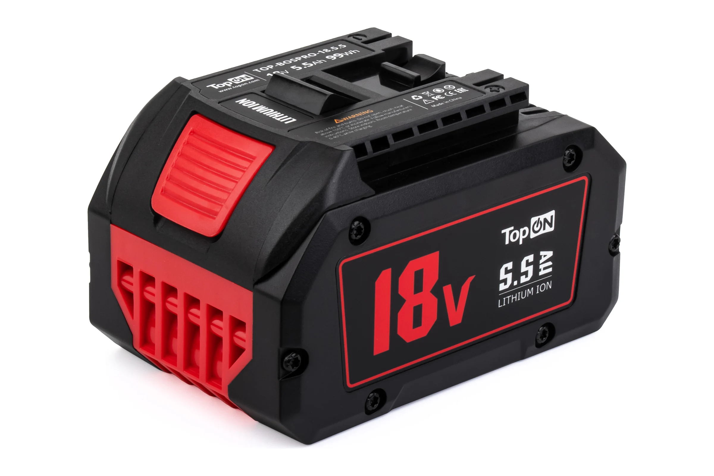 Аккумулятор для BOSCH PROCORE 18V 5.5AH (LI-ION) TopOn TOP-BOSPRO-18.5.5