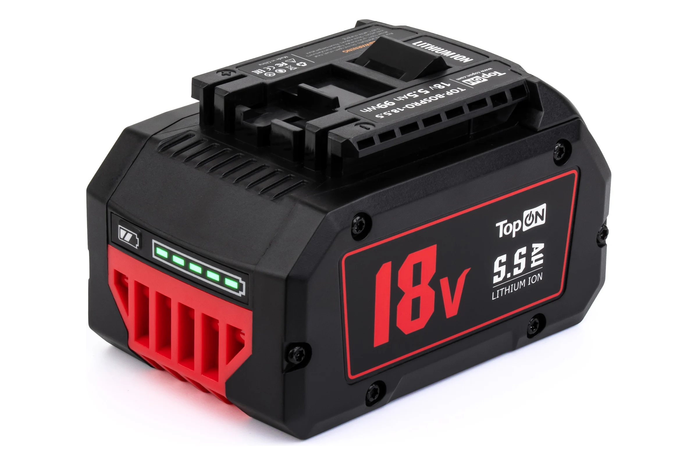 Аккумулятор для BOSCH PROCORE 18V 5.5AH (LI-ION) TopOn TOP-BOSPRO-18.5.5