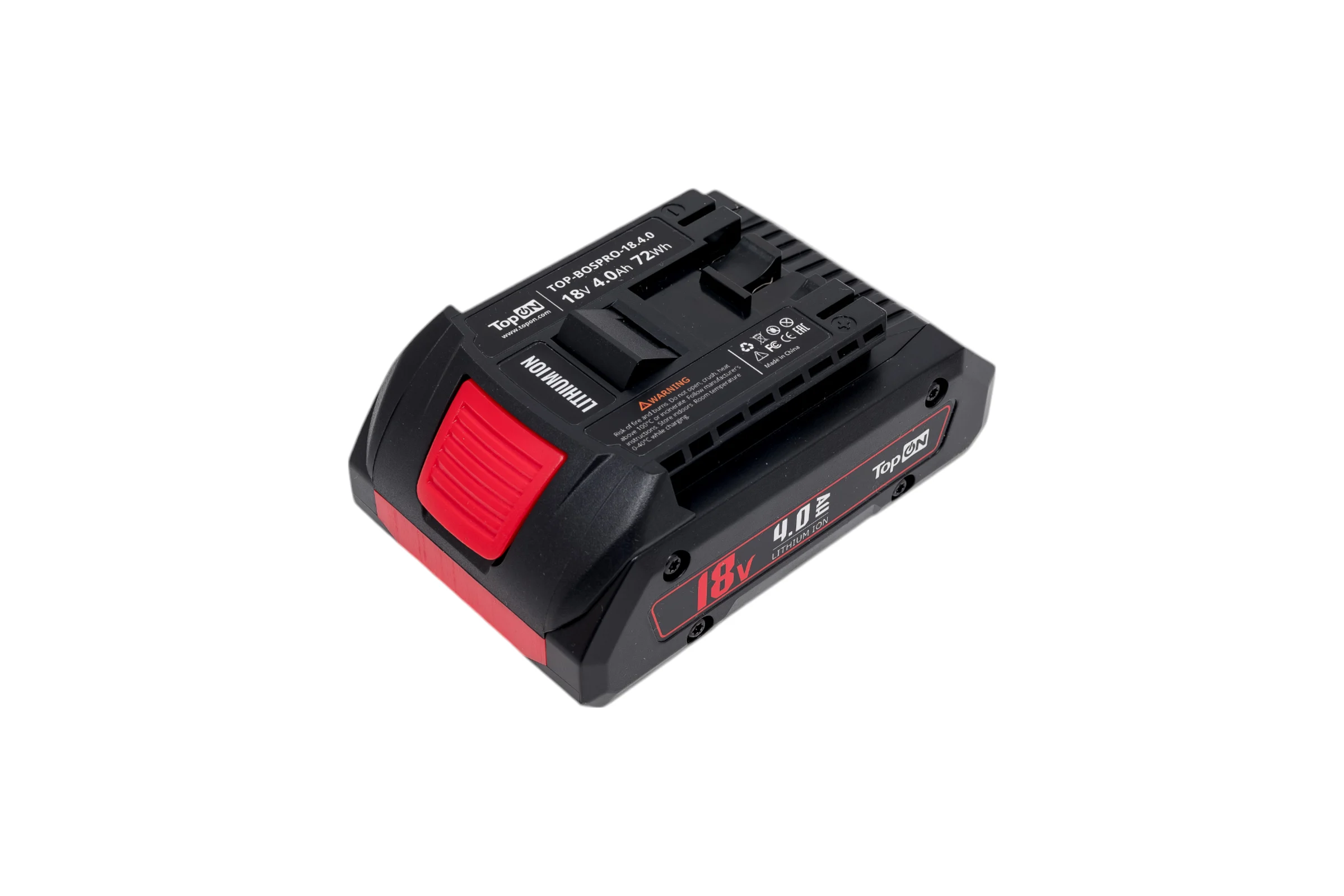 Аккумулятор для BOSCH PROCORE 18V 4.0AH (LI-ION) TopOn TOP-BOSPRO-18.4.0