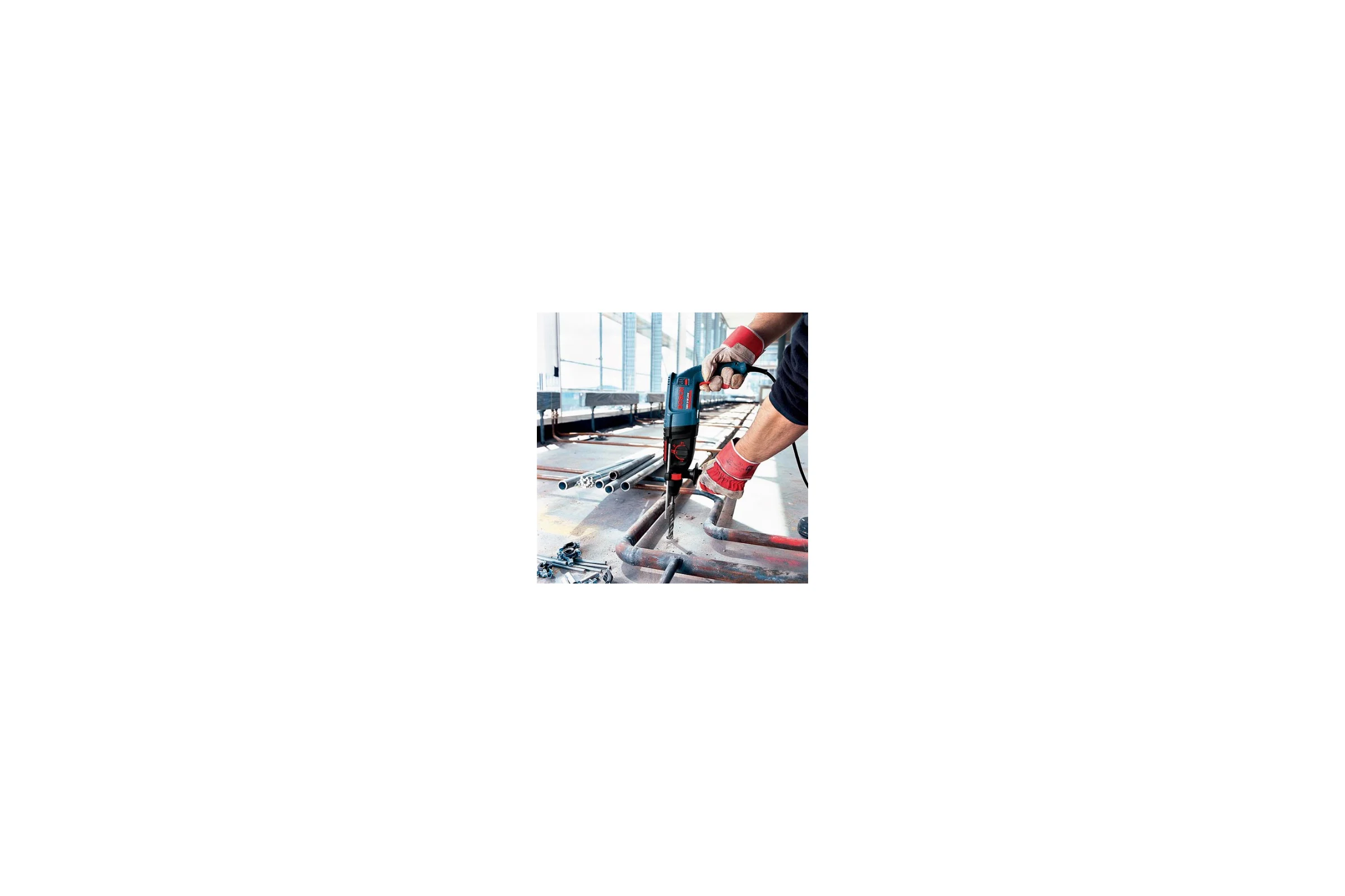 Перфоратор Bosch GBH 2-26 DRE + отвертка Wiha 0.615.990.K00