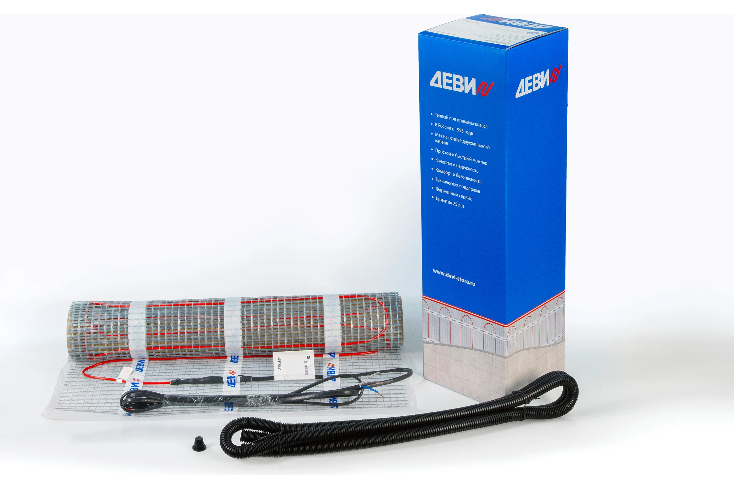Нагревательный мат ДЕВИ Comfort Mat-150T 600 Вт, 230 В, 4 м2 83030574R