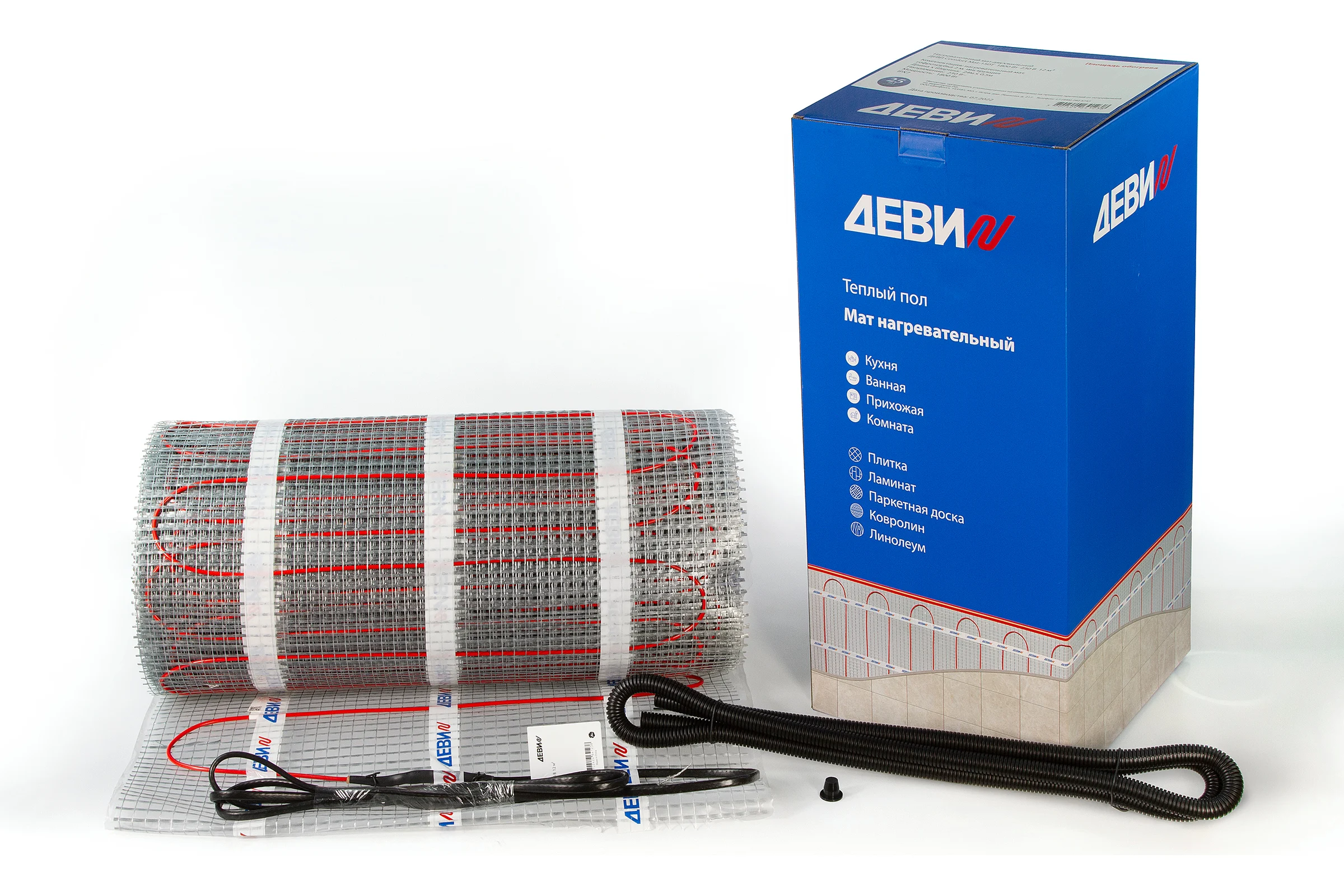 Нагревательный мат ДЕВИ Comfort Mat-150T 1800 Вт, 230 В, 12 м2 83030588R