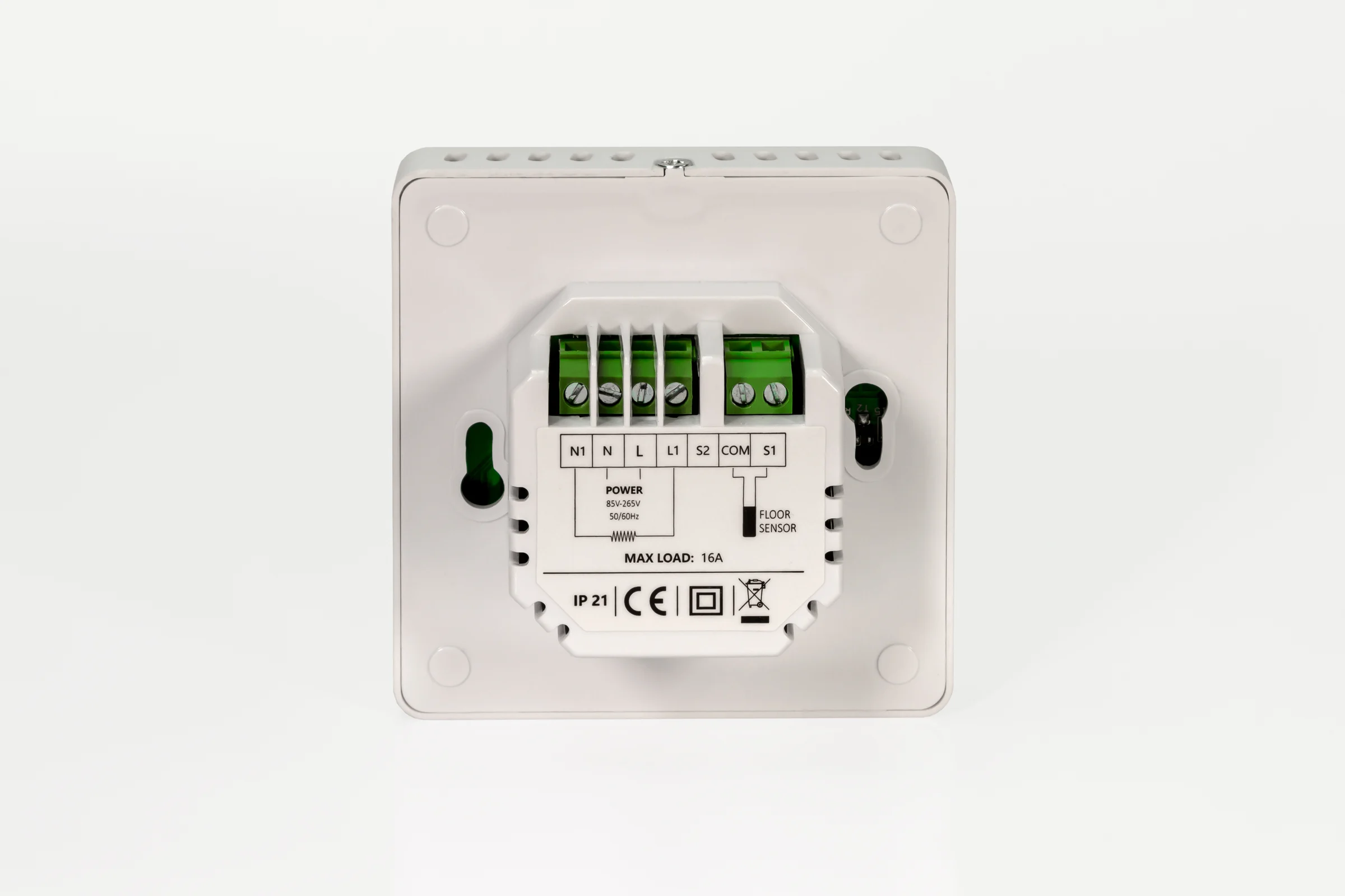 Терморегулятор ДЕВИ Prime c Wi-Fi, с комбинацией датчиков, белый, 16А 140F1141R