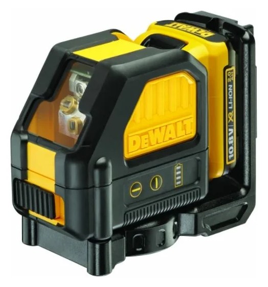 Cамовыравнивающийся лазерный уровень DEWALT красный DCE088D1R