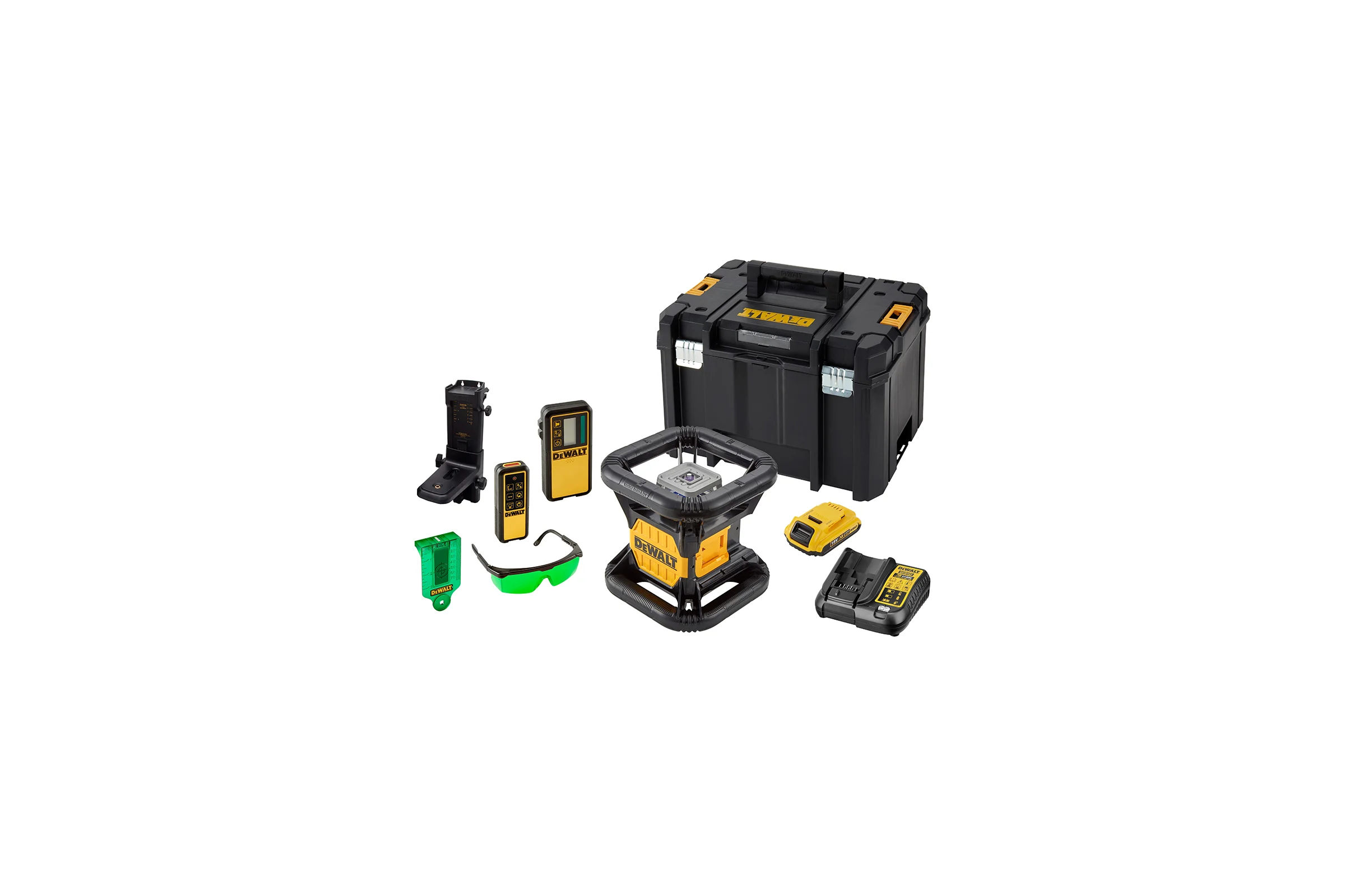 Ротационный лазерный уровень с зеленым лучом DeWALT DCE079D1G-QW