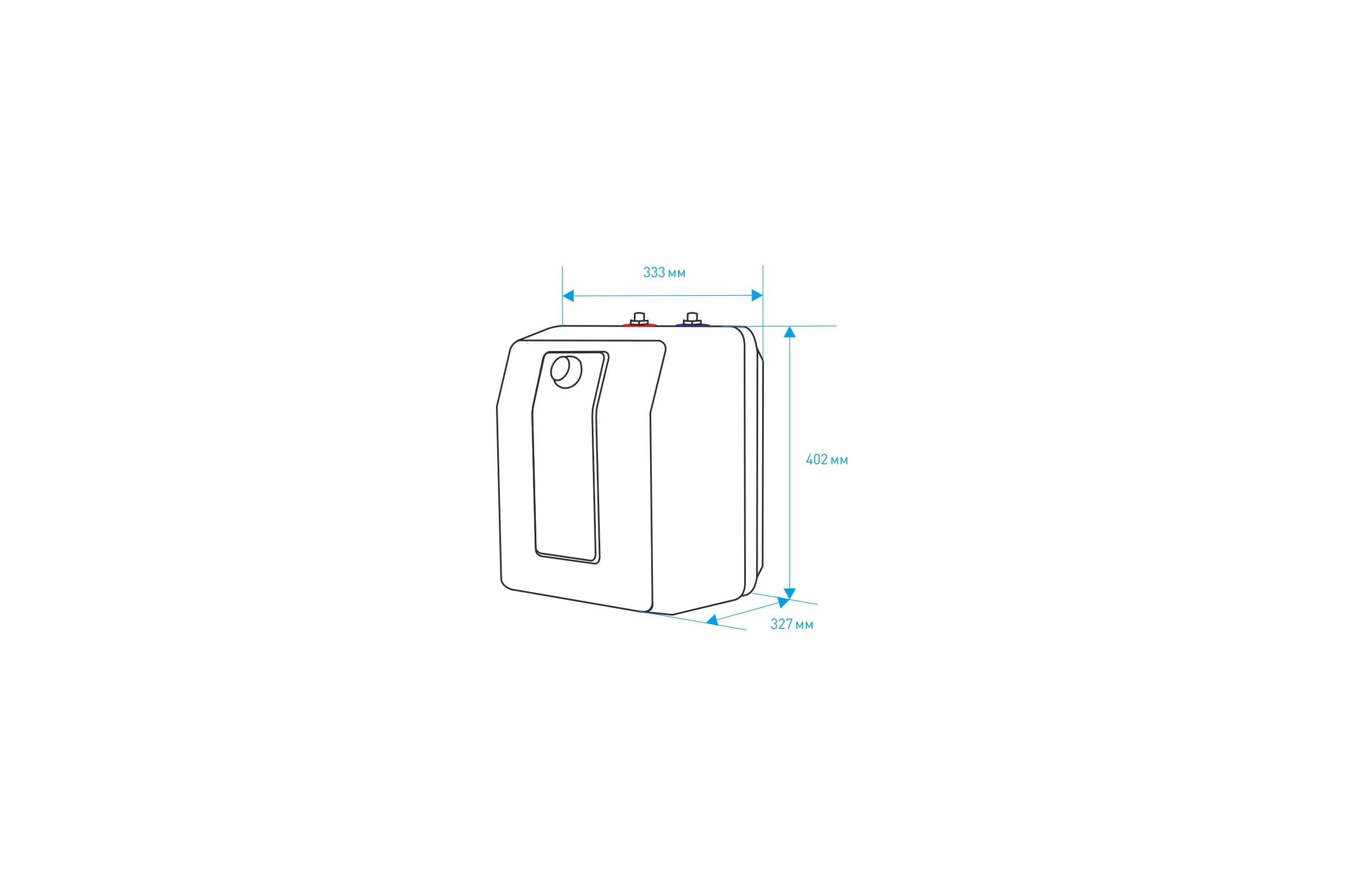 Электрический водонагреватель Haier ES15V-Q2 GA0SC2E1CRU