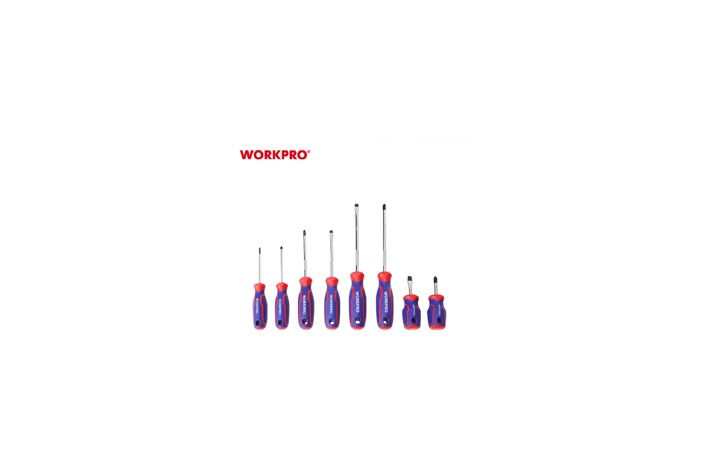 Набор отверток WORKPRO CR-V 8 шт. WP200505