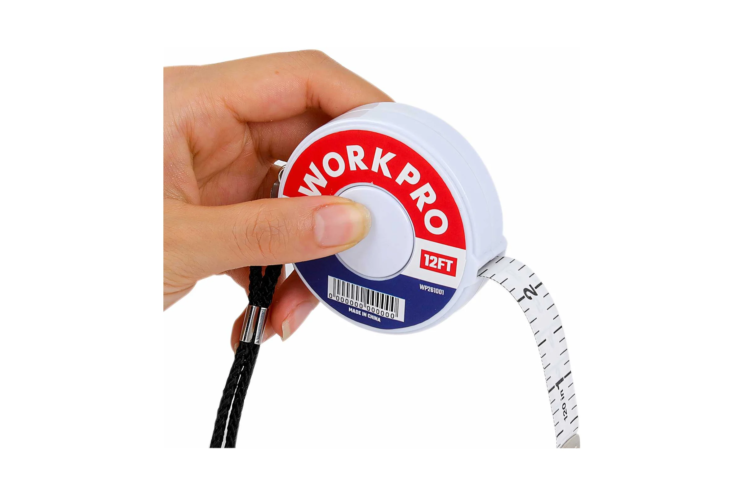 Рулетка WORKPRO мягкая, 3 м WP261001