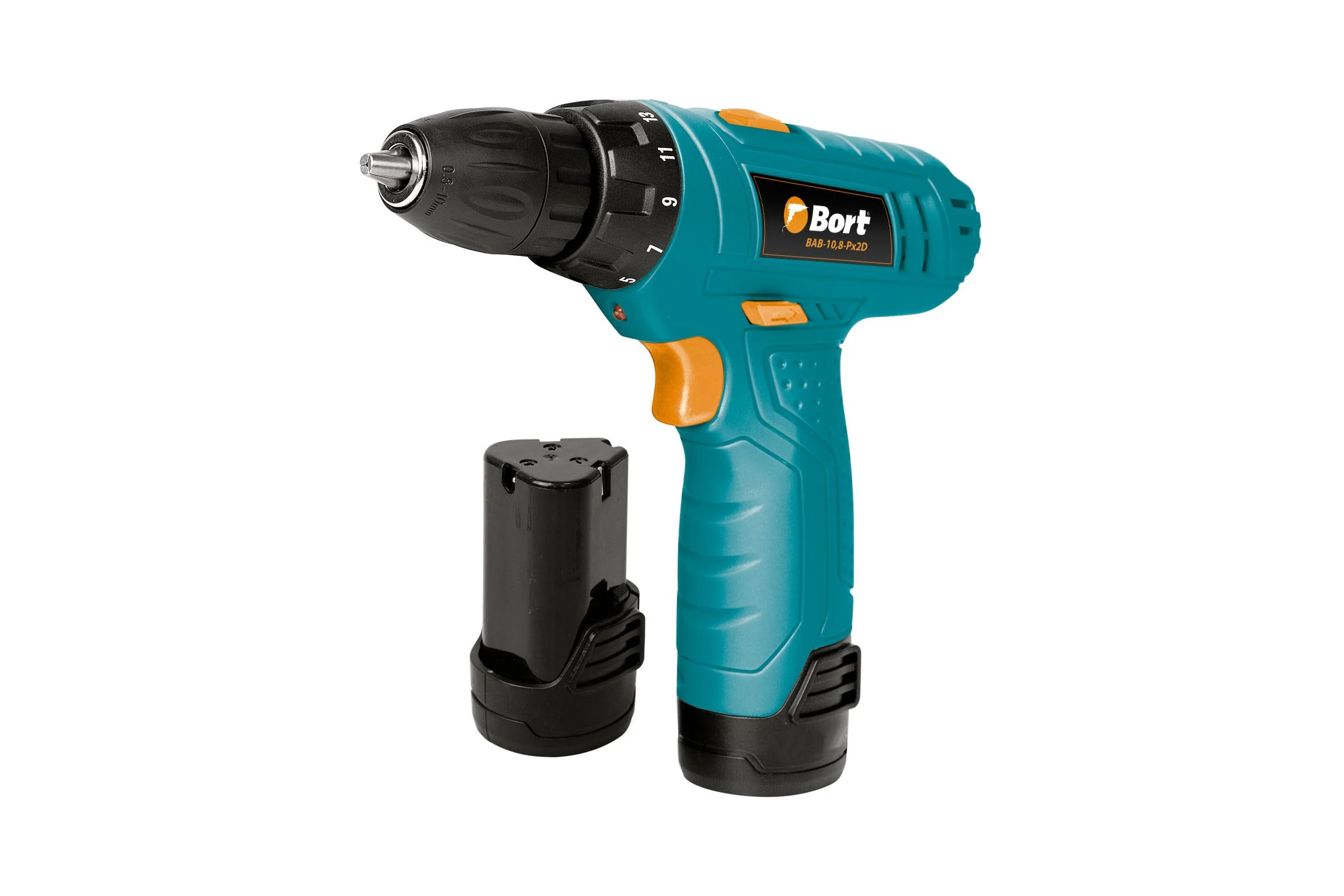 Аккумуляторная дрель-шуруповерт Bort BAB-10,8-Px2D 91270948