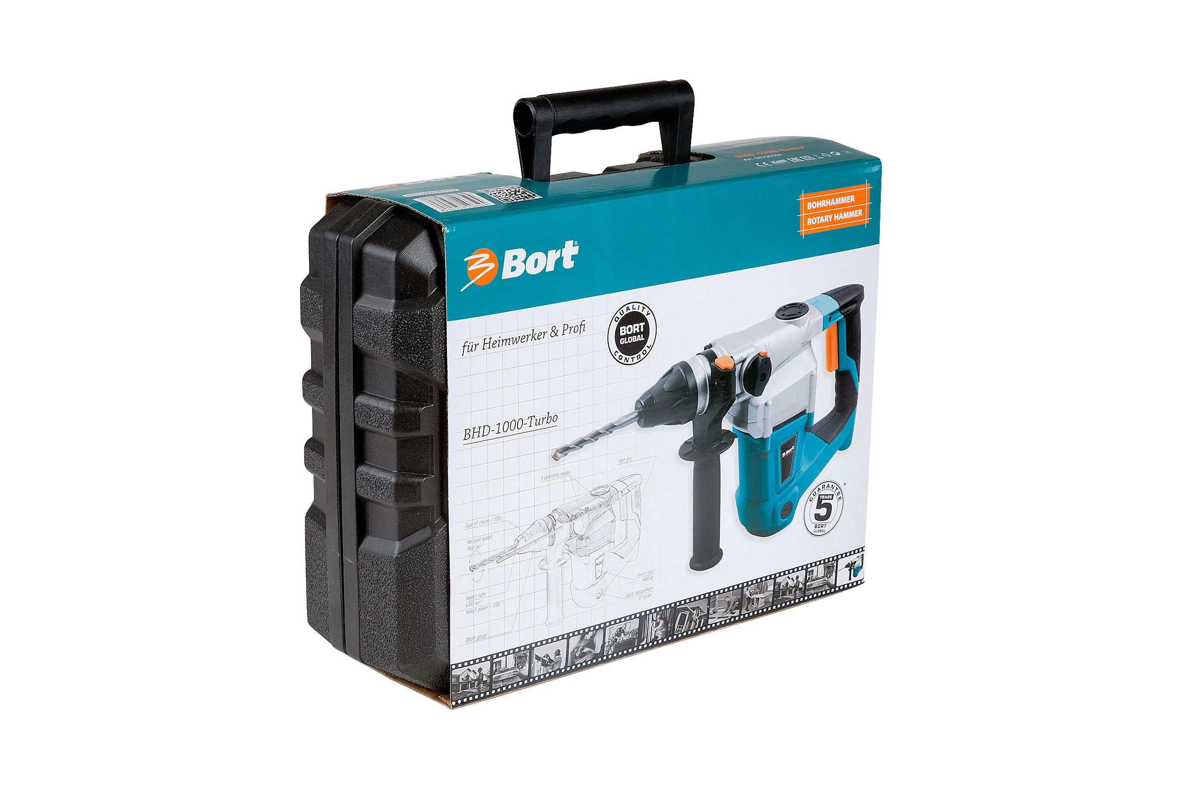 Электрический перфоратор Bort BHD-1000-TURBO 98296594