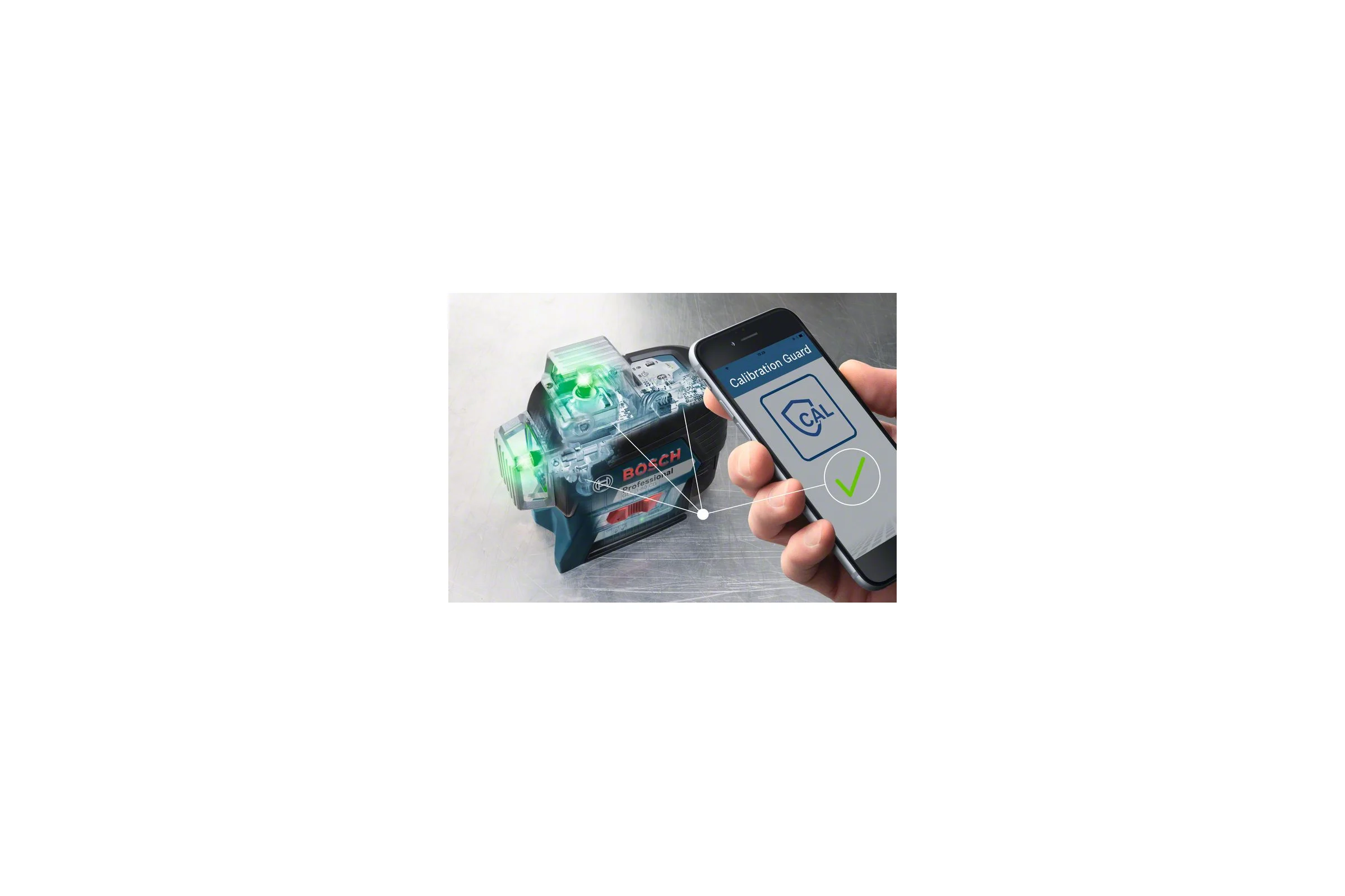 Лазерный нивелир Bosch GLL 3-80 CG + BM 1 + L-Boxx 0.601.063.T00