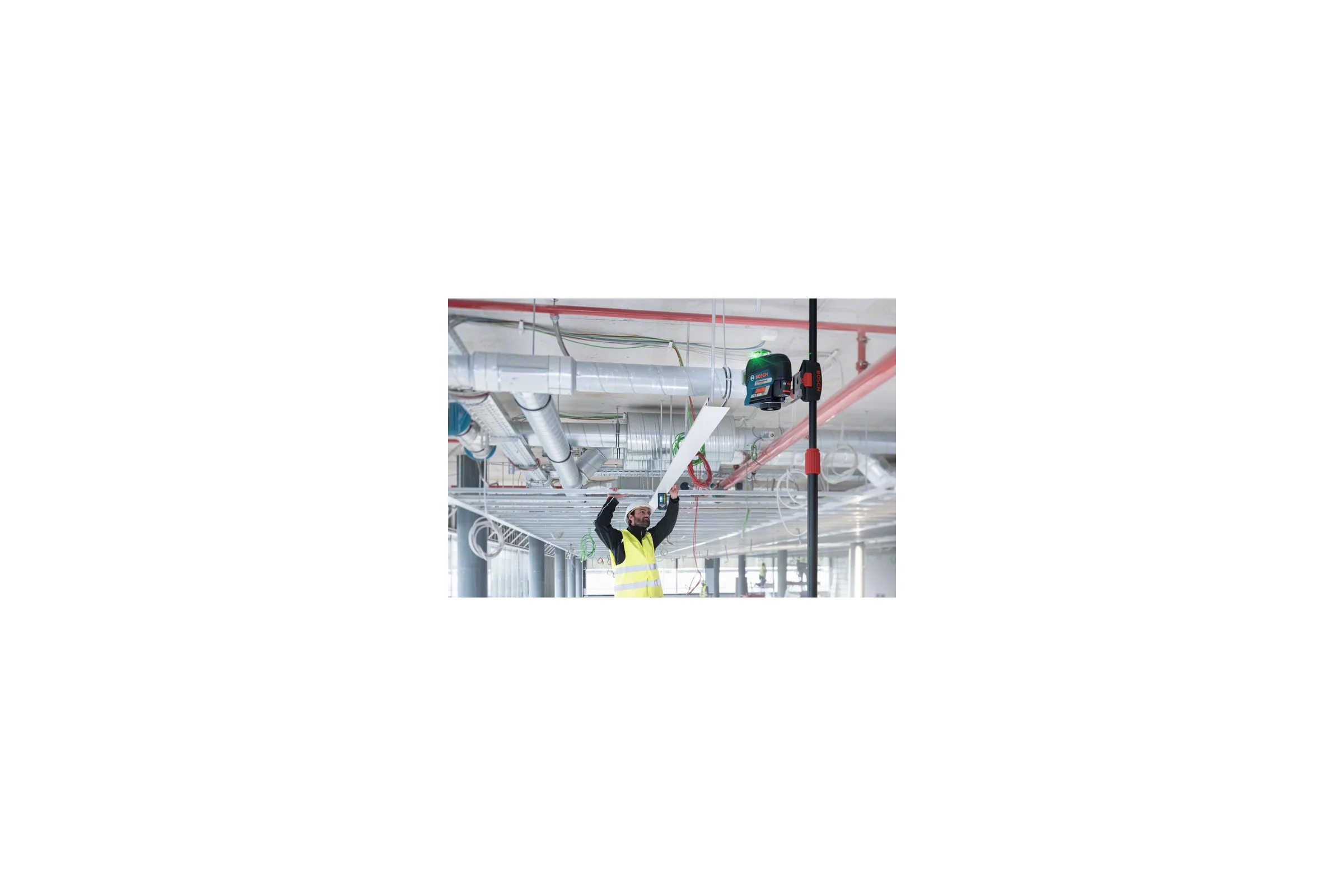 Лазерный нивелир Bosch GLL 3-80 CG + BM 1 + L-Boxx 0.601.063.T00