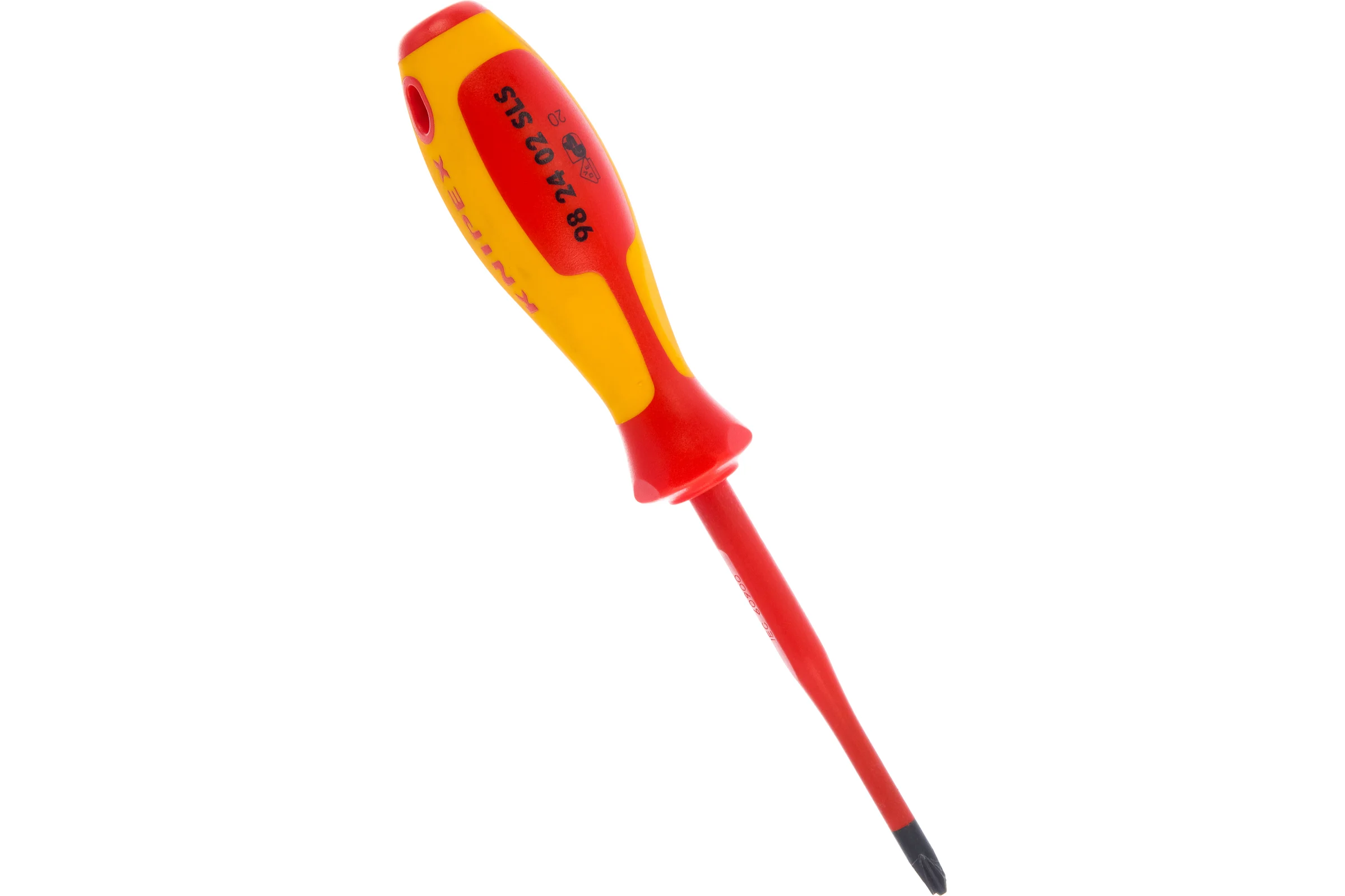 Тонкая отвёртка PlusMinus 212 мм KNIPEX KN-982402SLS