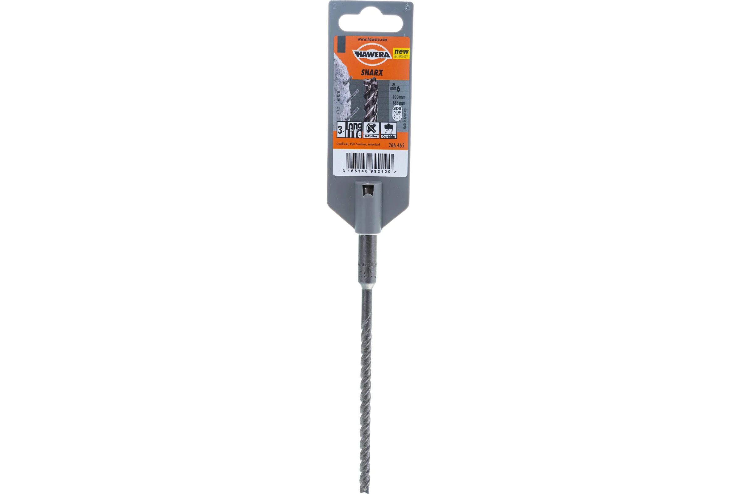 Бур SHARX (6x165/100 мм; SDS-Plus) HAWERA F00Y266465