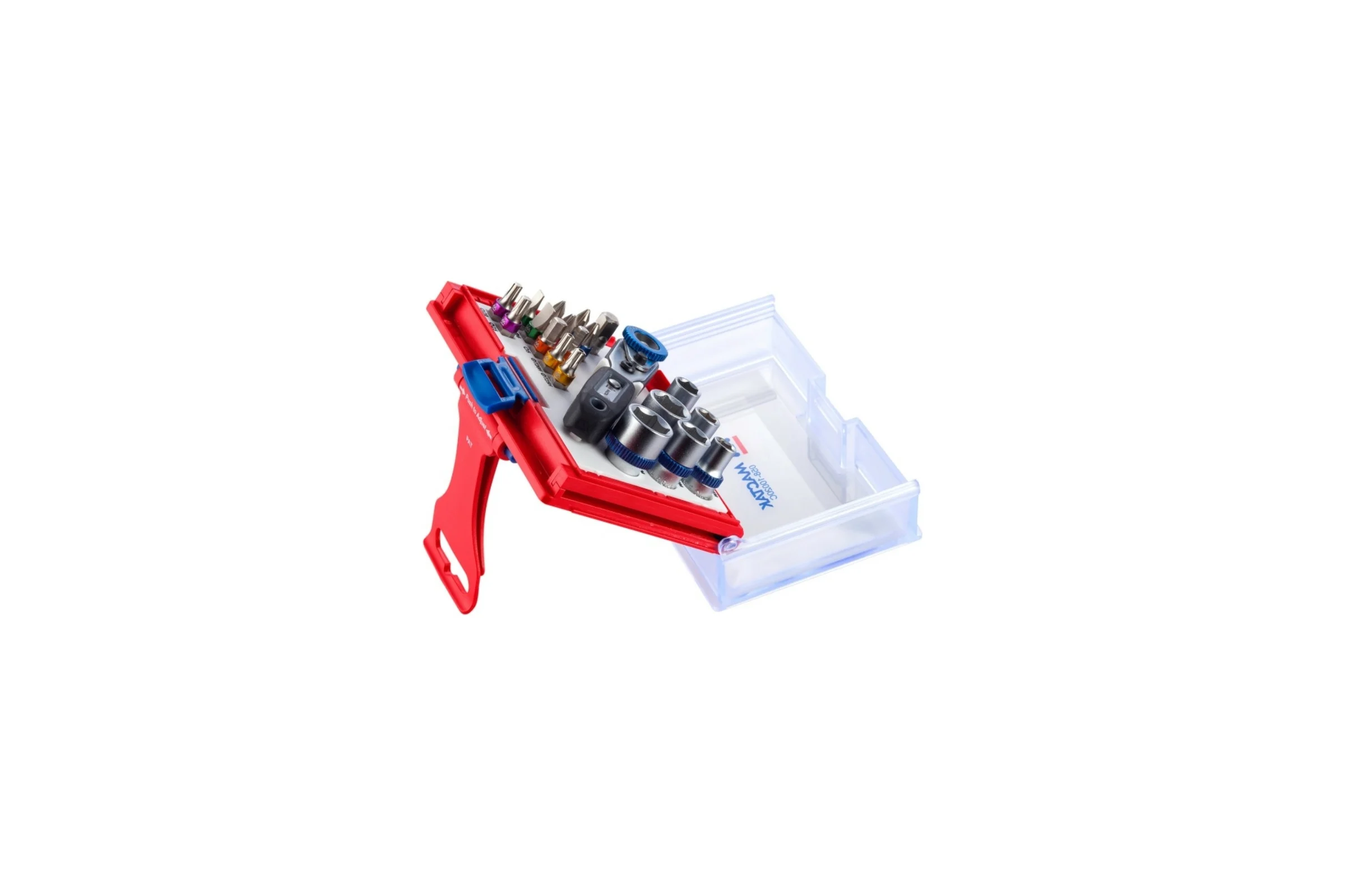 Набор вставок бит 1/4, TORX, HEX, PZ, PH, SLOT, 20 предметов МАСТАК 058-10020C