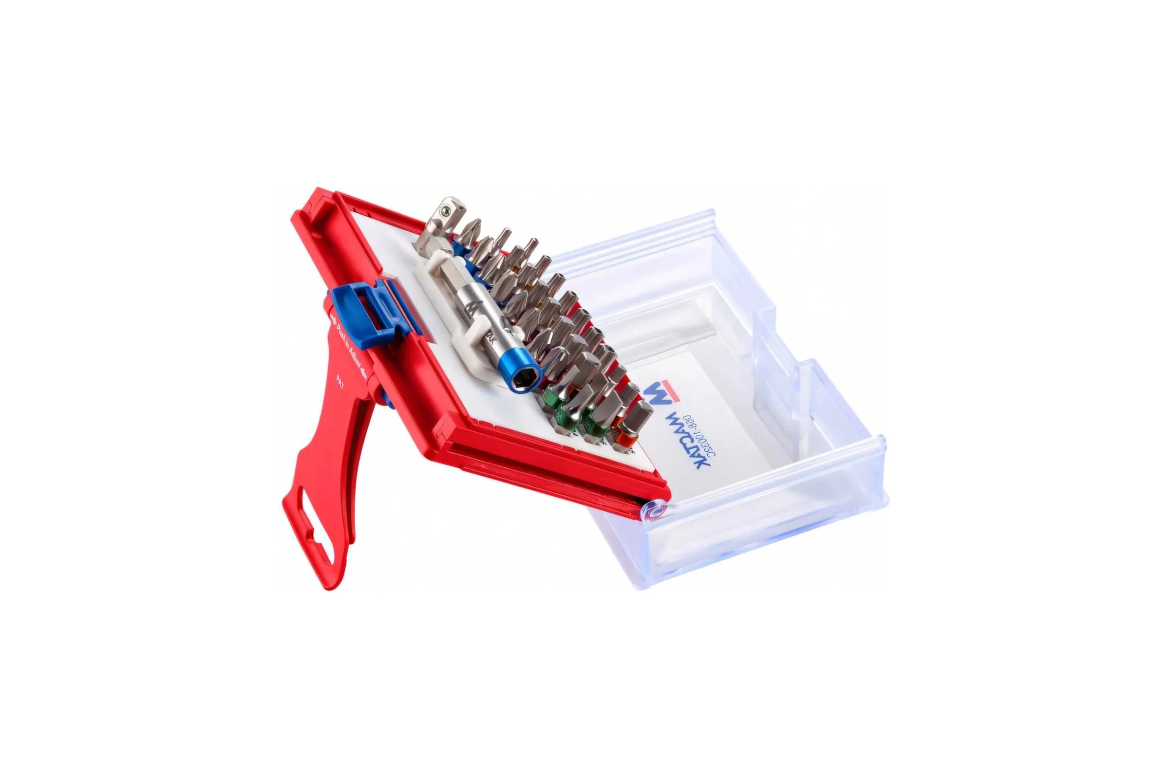Набор вставок бит 1/4, TORX, HEX, PZ, PH, SLOT, 32 предмета МАСТАК 058-10032C
