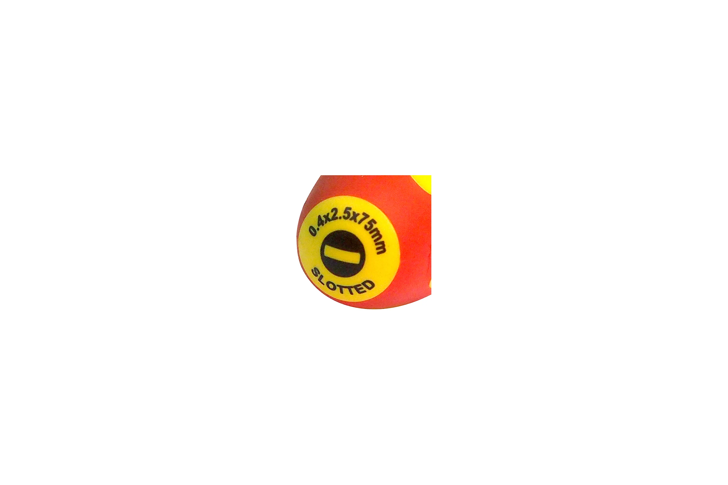 Диэлектрическая отвертка  SL 0.4x2.5х75 мм SHTOK 09310