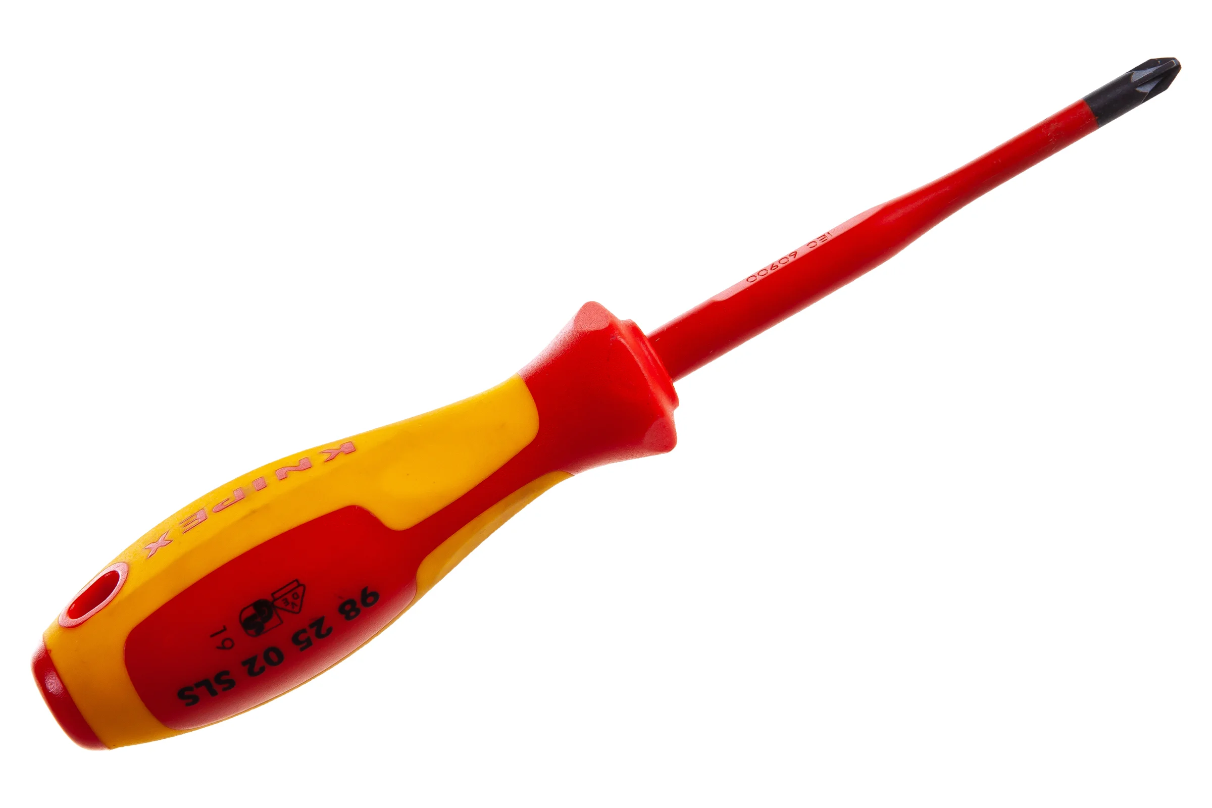 Тонкая отвёртка KNIPEX PlusMinus Pozidriv, 212мм KN-982502SLS